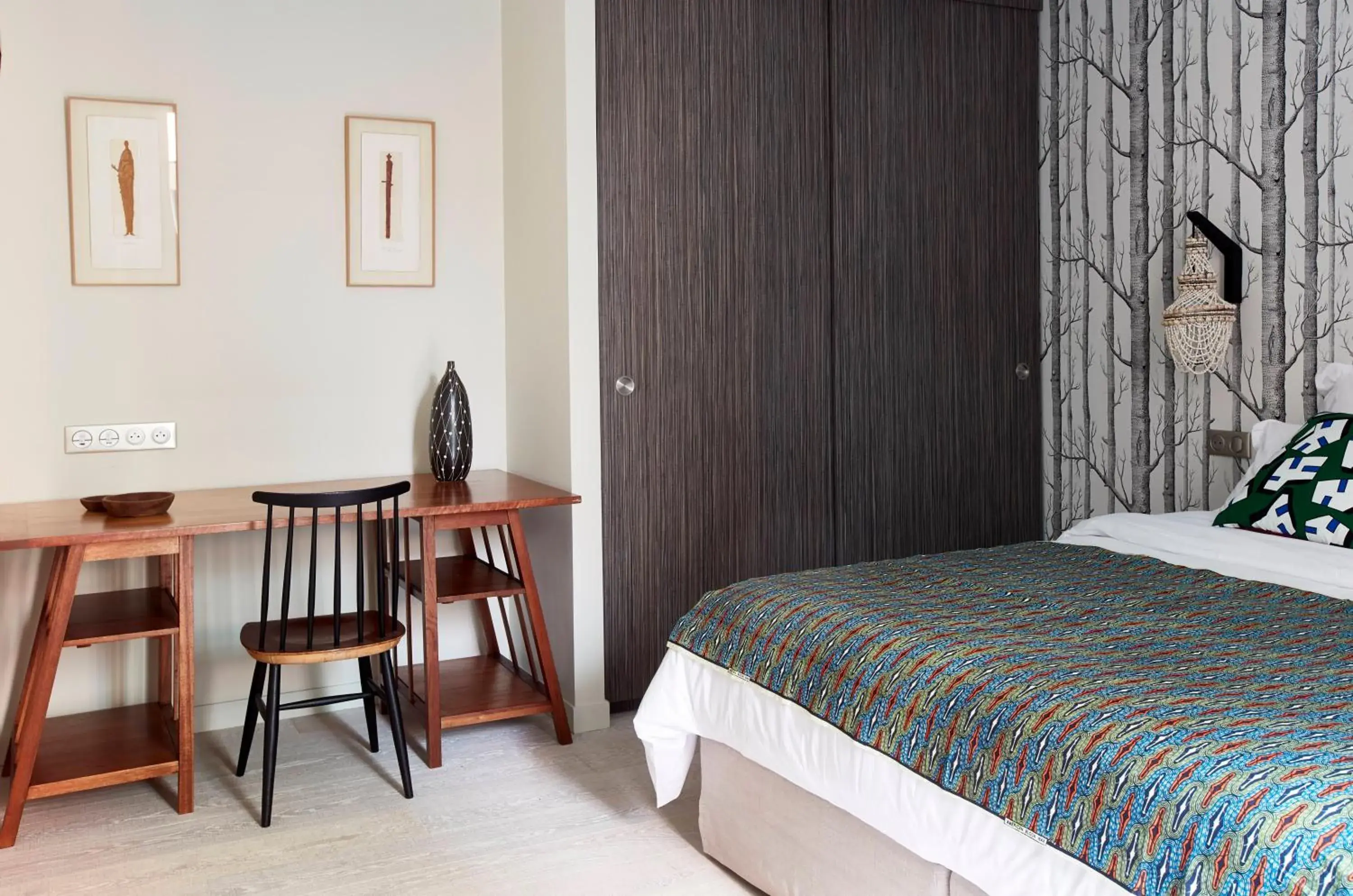 Bedroom, Bed in Eden Lodge Paris Bedroom, Bed in Eden Lodge Paris