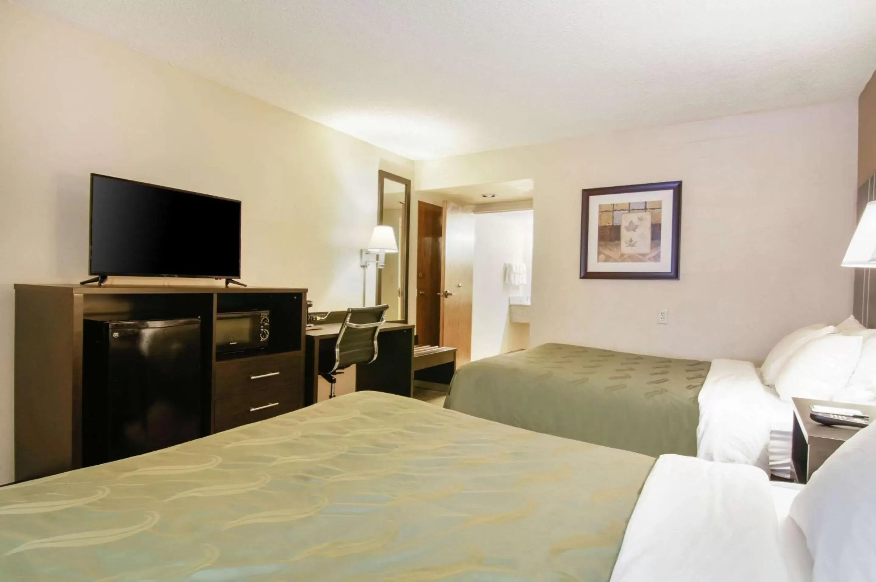 Photo of the whole room, Bed in Quality Inn Stone Mountain Atlanta