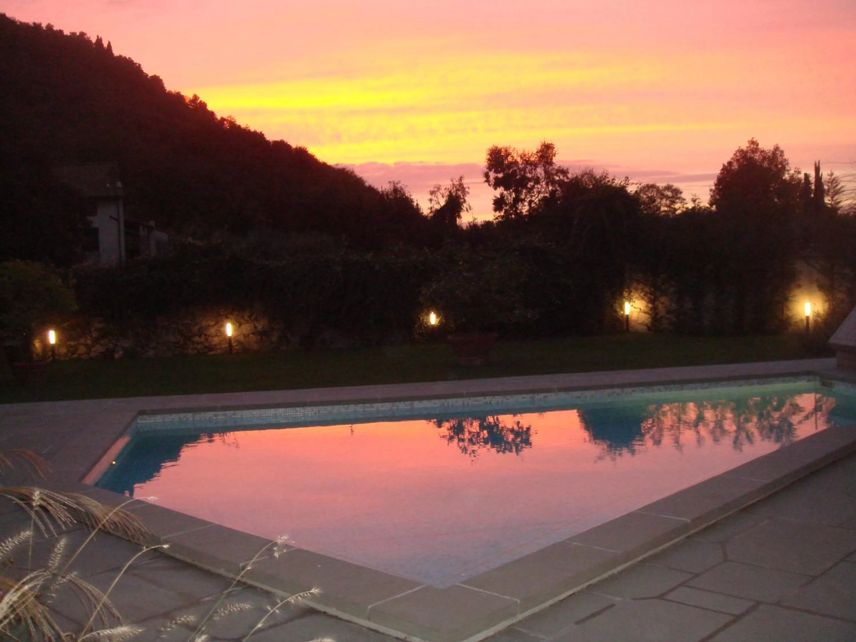 Pool view in B&B Pieve Degli Artisti
