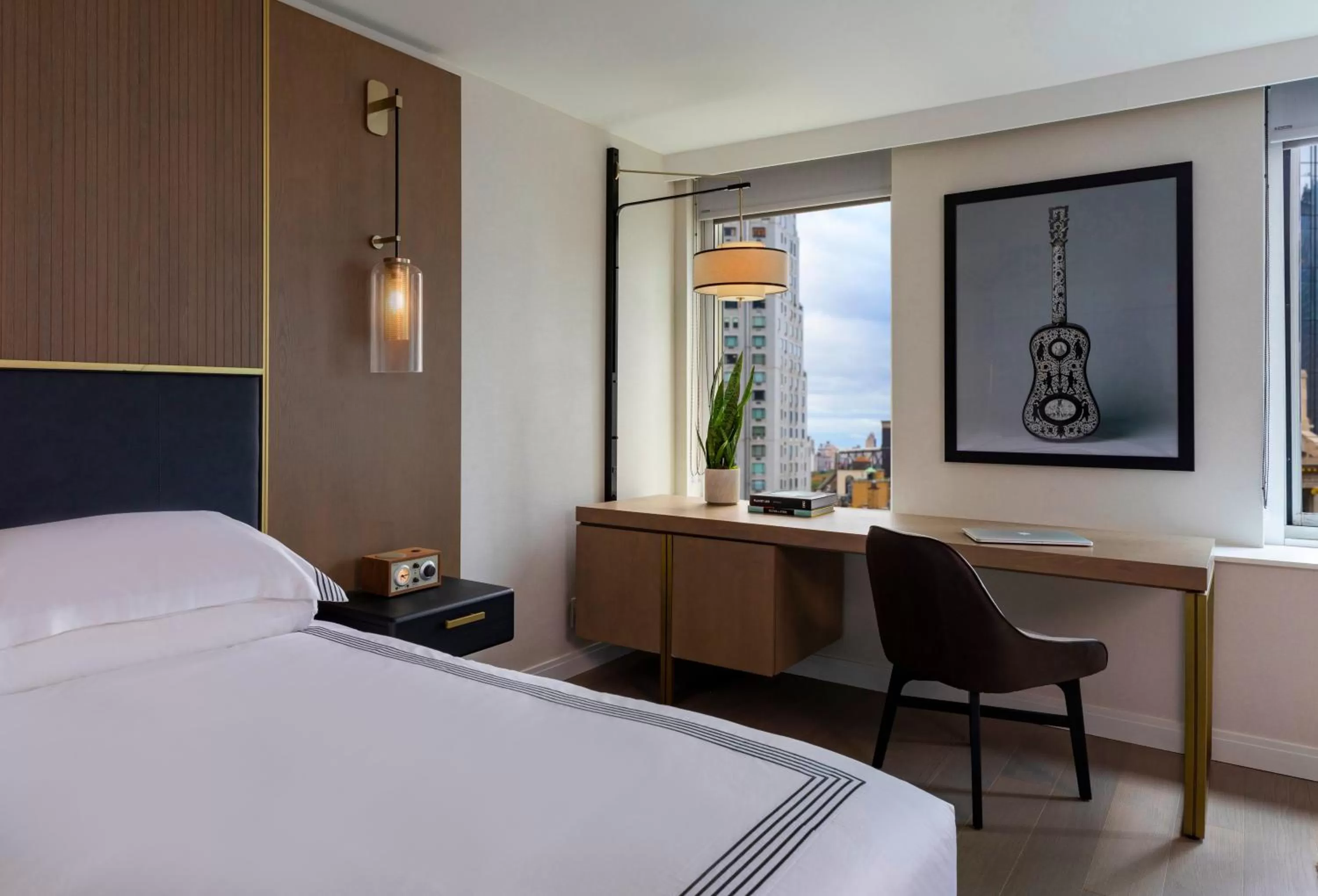 Bed in Thompson Central Park New York, by Hyatt