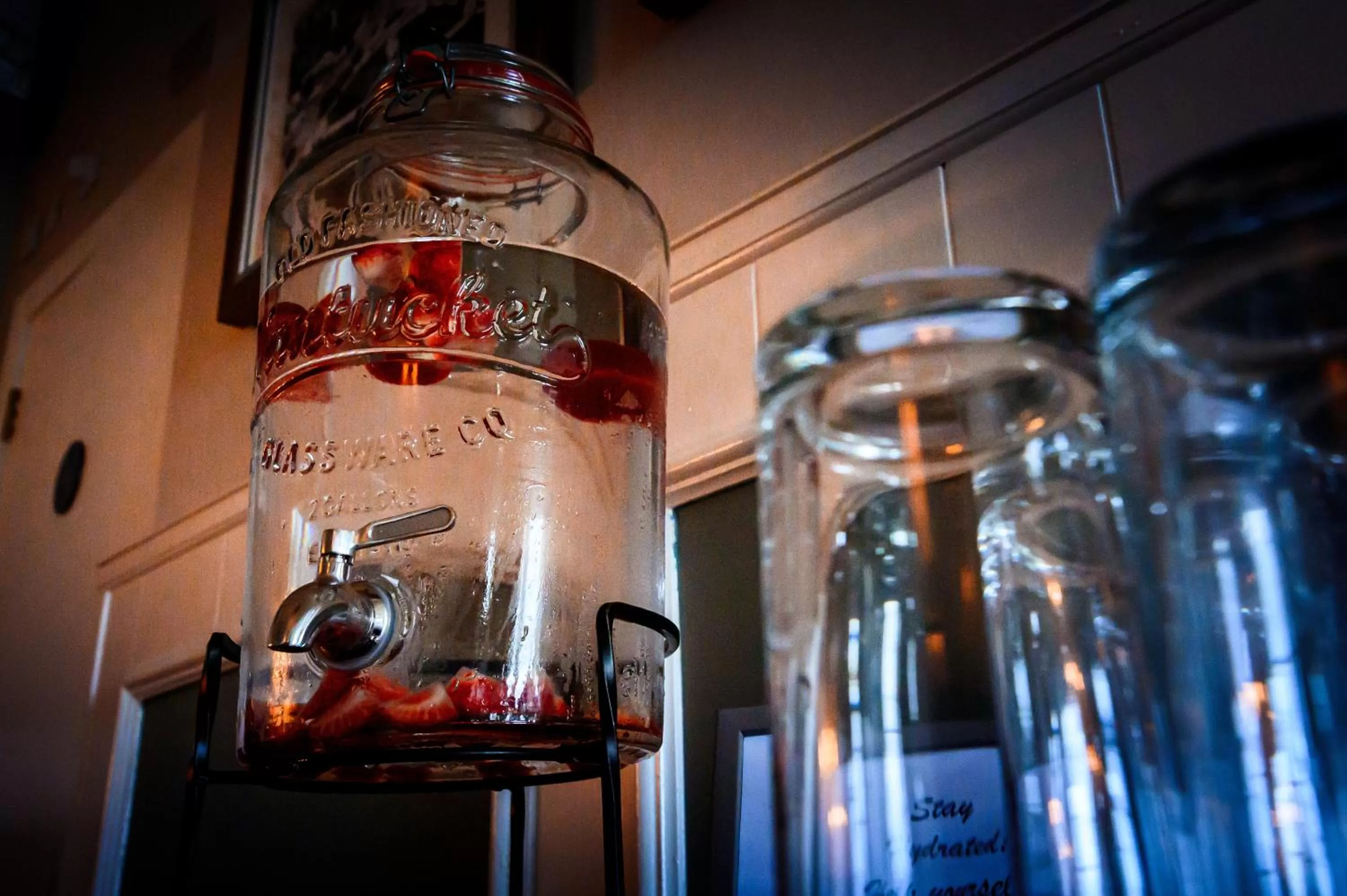 Drinks in Llandudno Bay Hotel