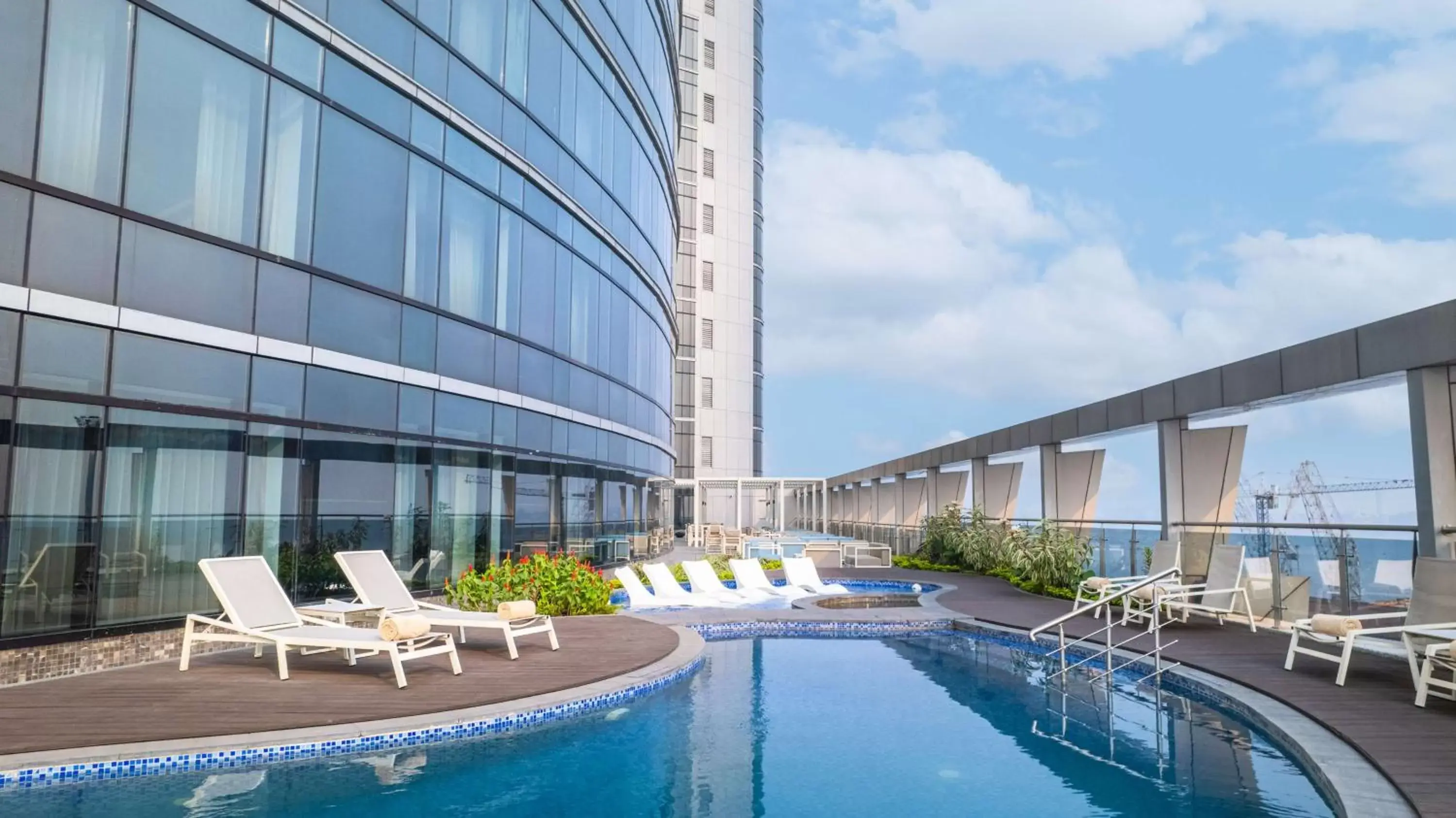 Pool view, Swimming Pool in Hilton Kinshasa