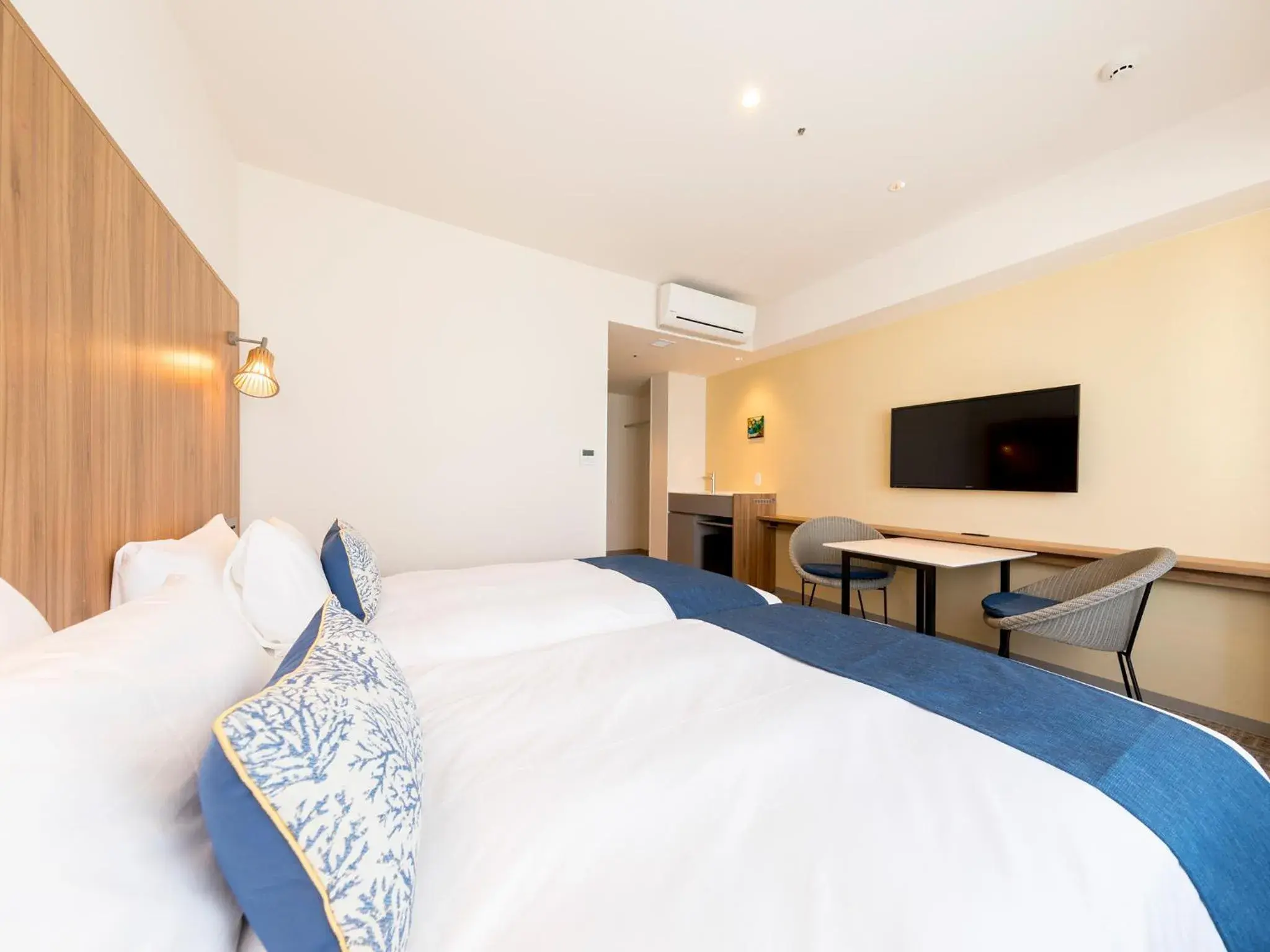 Photo of the whole room, Bed in Tokyu Stay Okinawa Naha