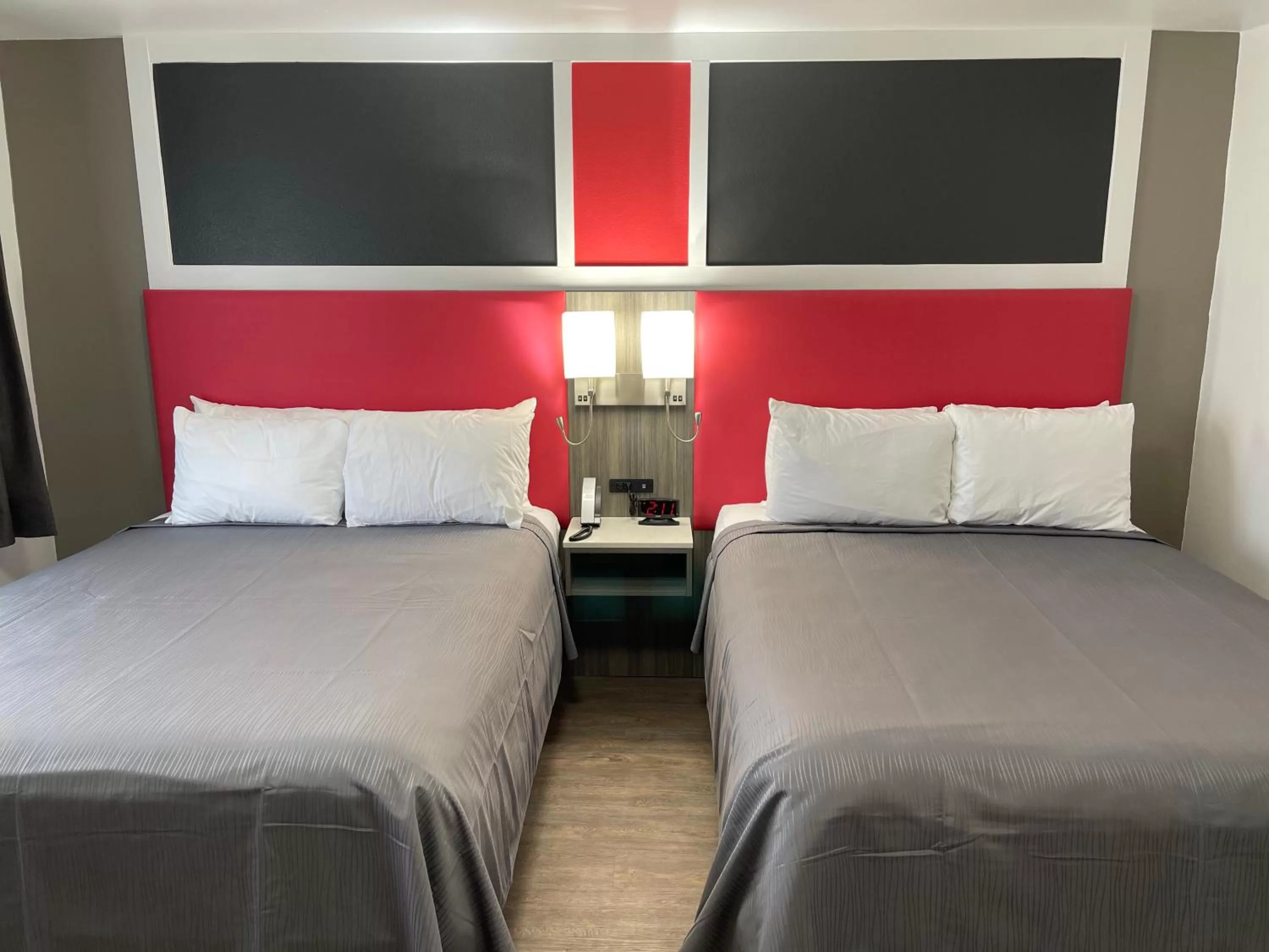 Bed in Money Saver Motel