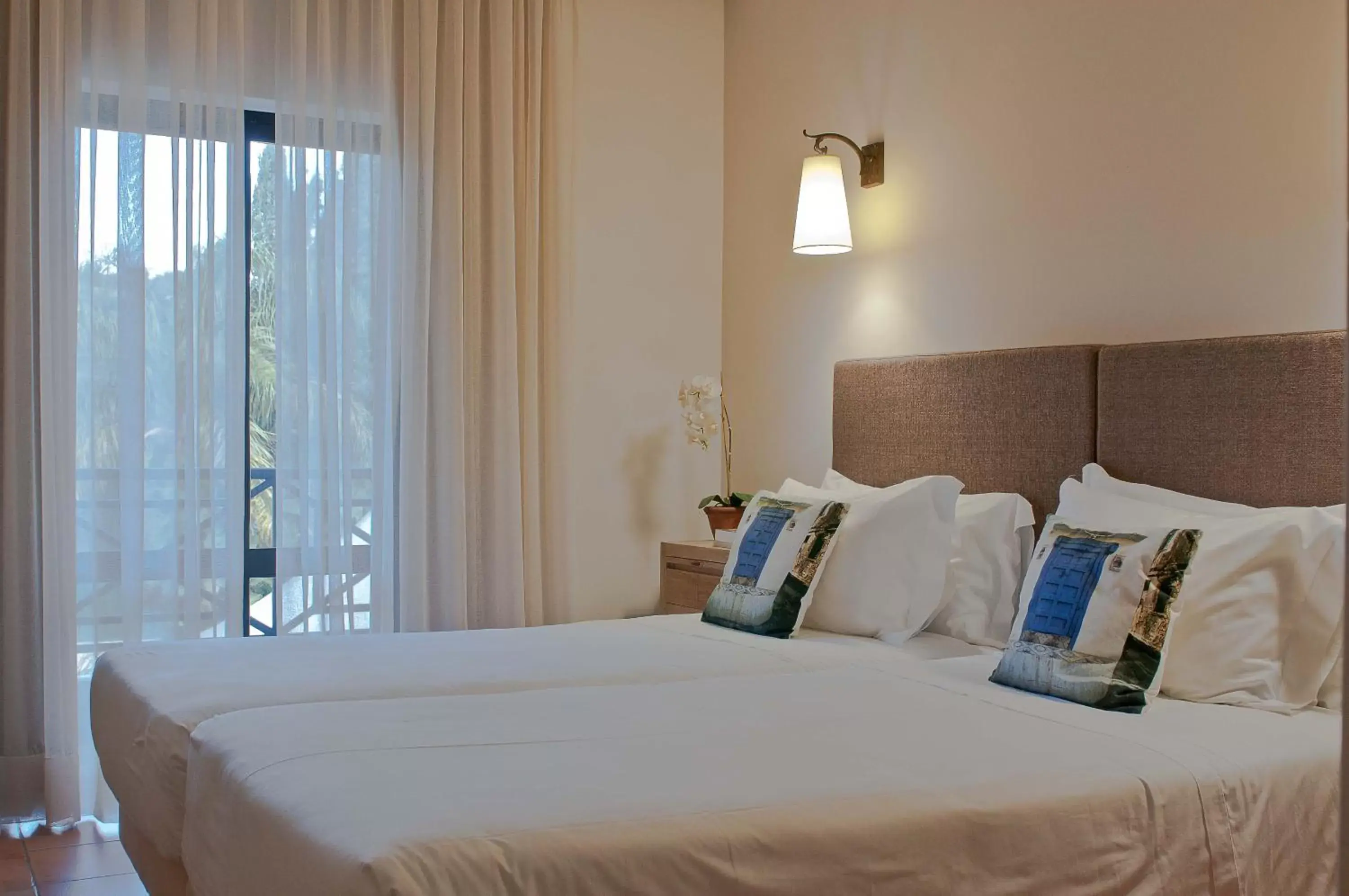 Bed in Hotel Parque das Laranjeiras