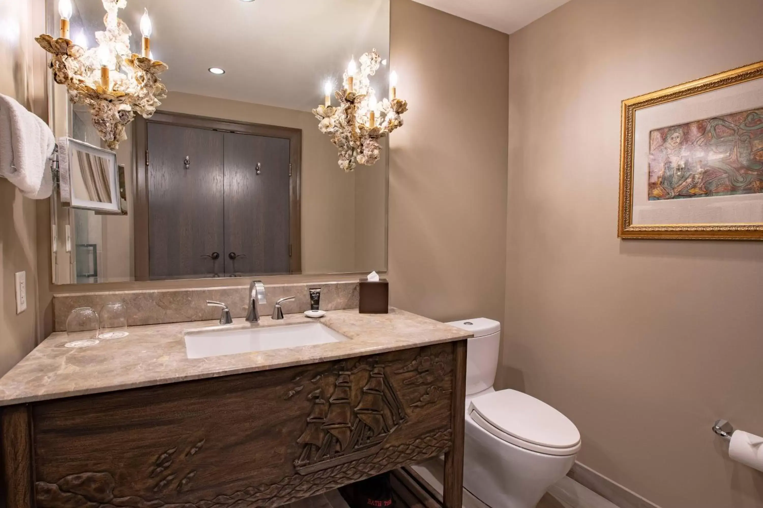 Bathroom in The Bohemian Hotel Savannah Riverfront, Autograph Collection