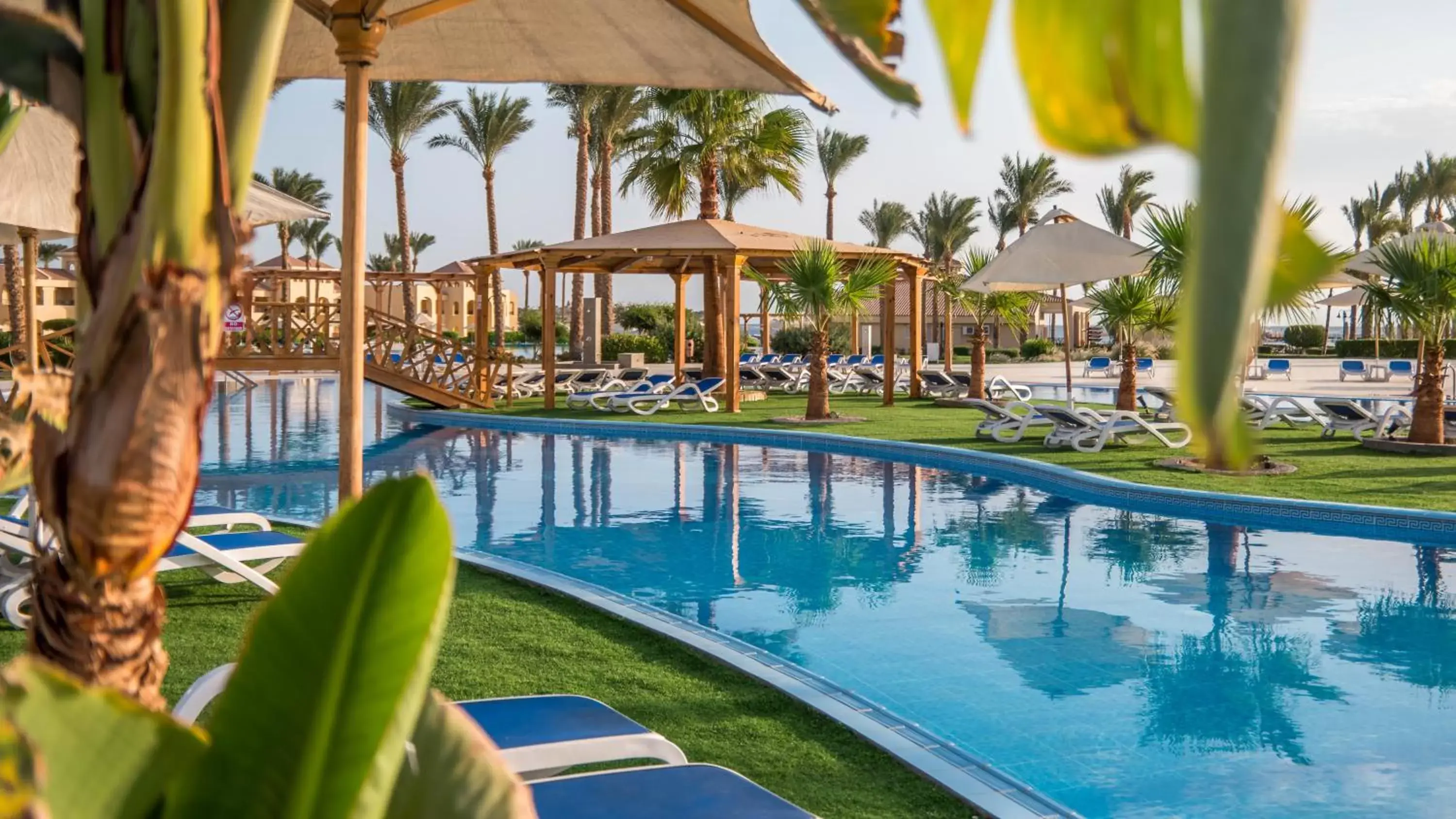 Pool view, Swimming Pool in Cleopatra Luxury Resort Makadi Bay
