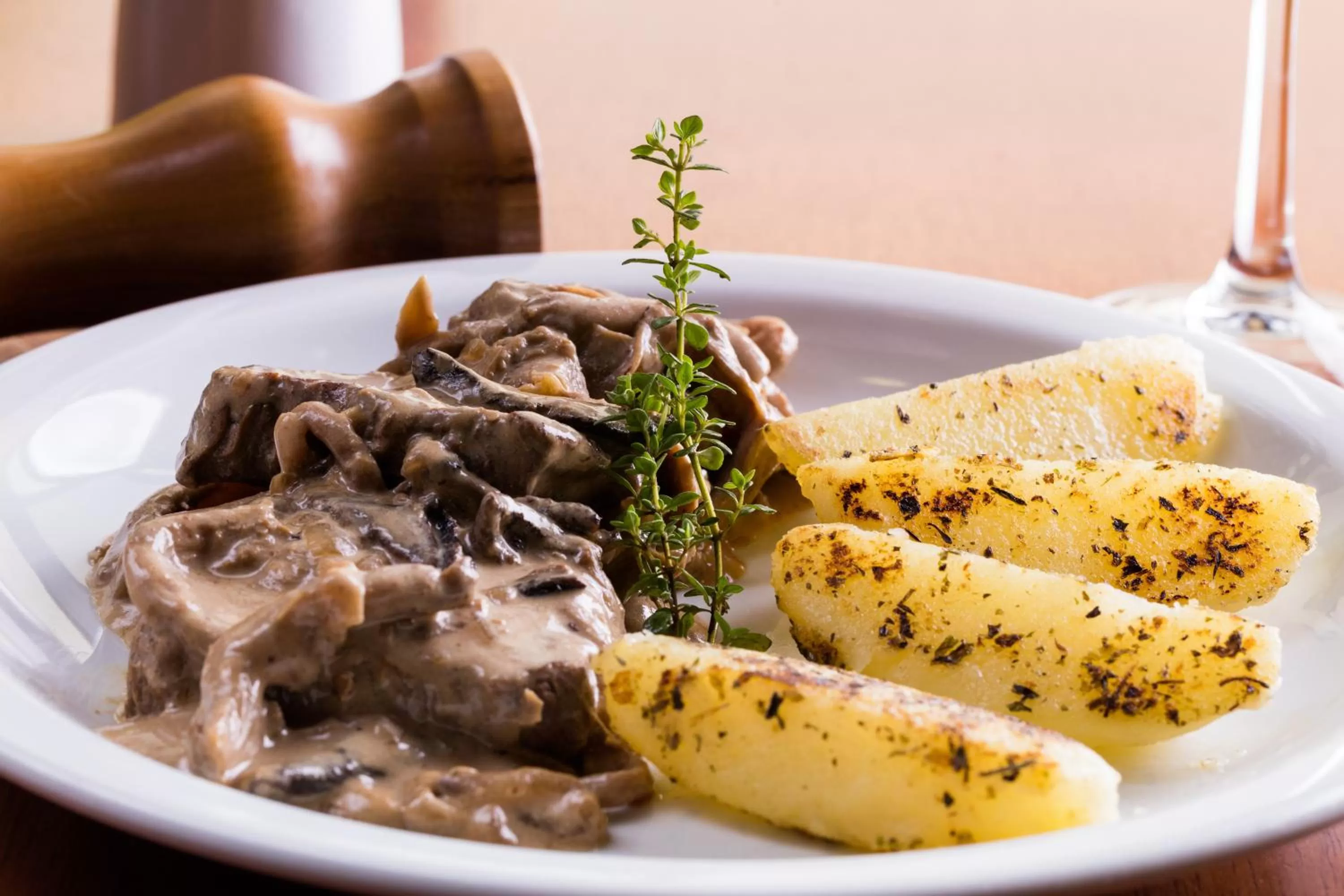 Lunch in Hotel Villa Michelon