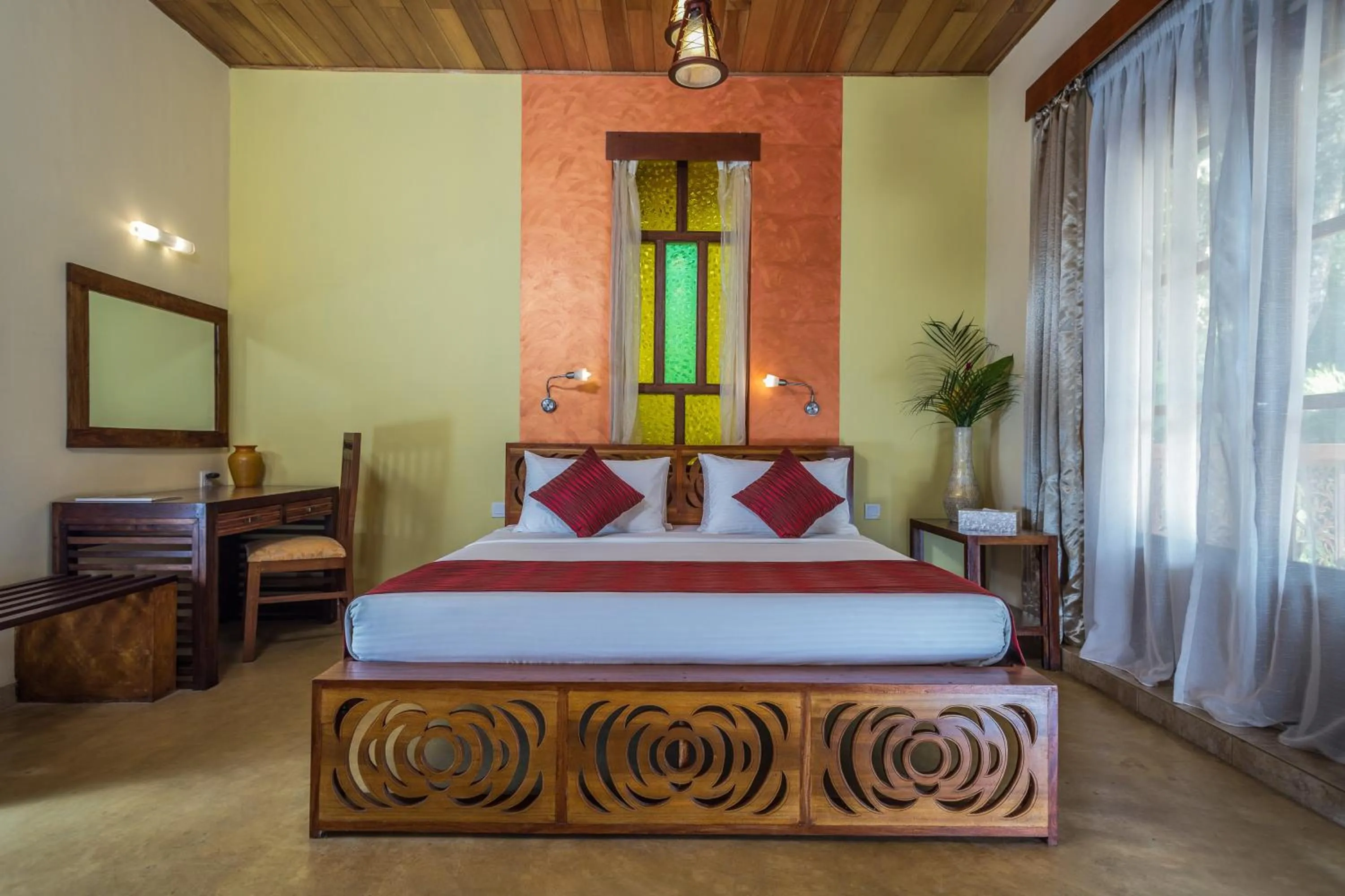 Bedroom, Bed in Yasmin Hill Longevity Oasis