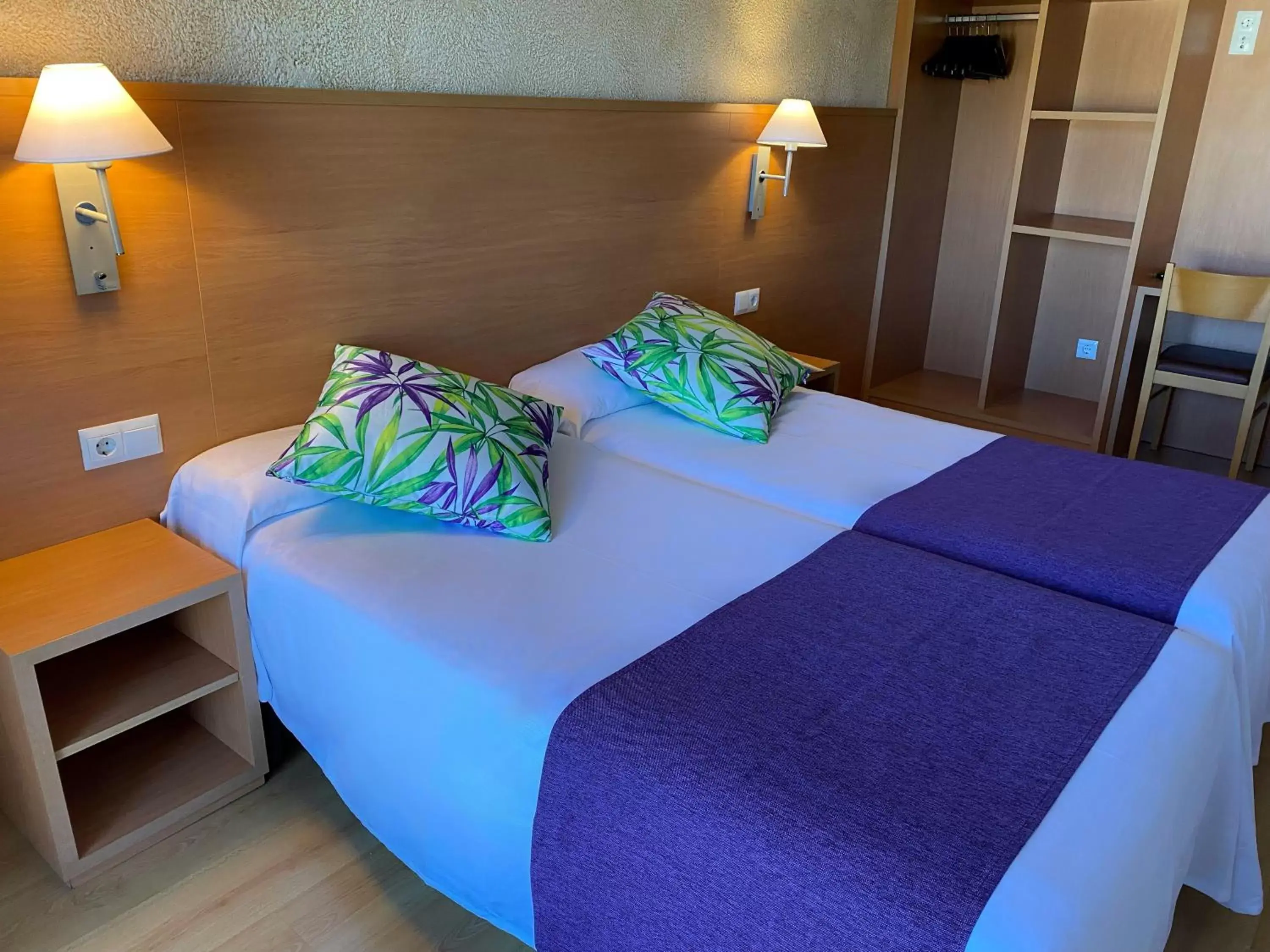 Bed in Hotel Samba