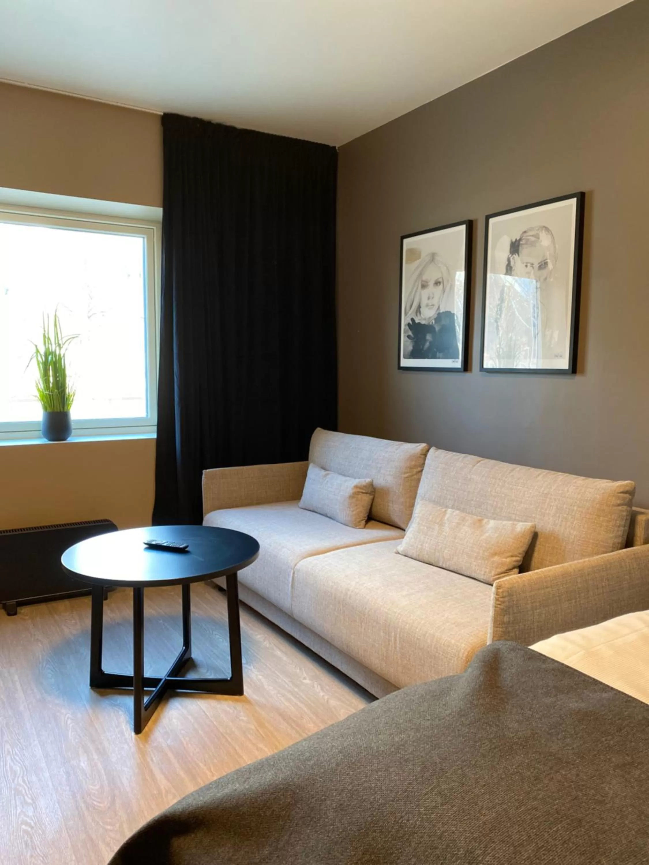 Seating area in Mosjøen Hotel