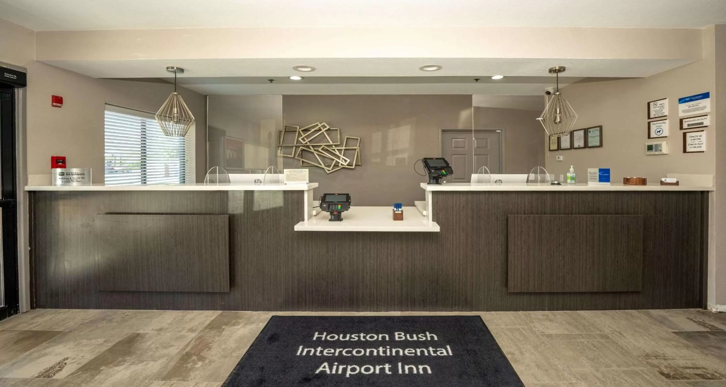 Lobby or reception in Best Western Houston Bush IAH Intercontinental Airport Inn