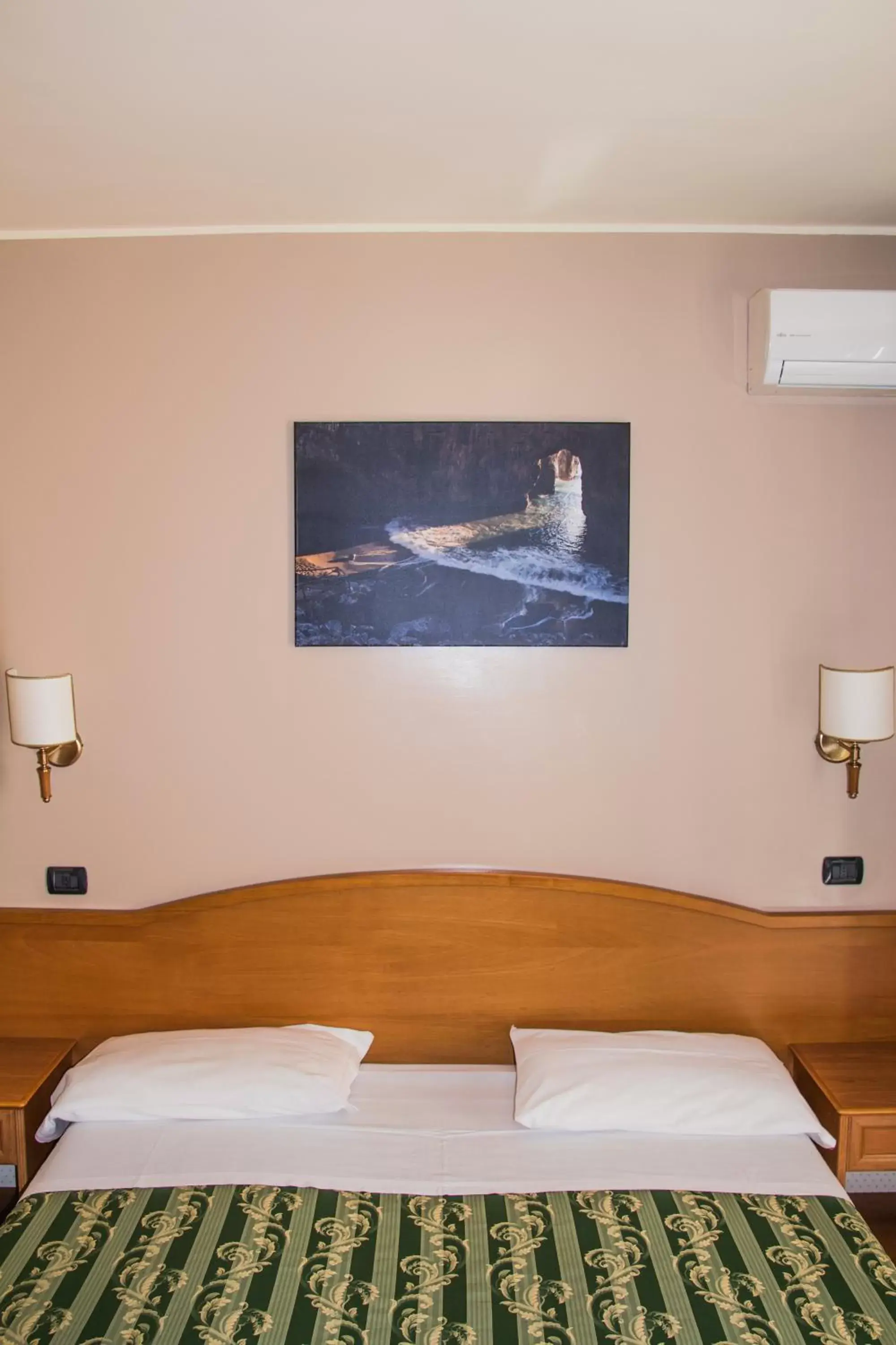 Bed in Hotel San Giorgio