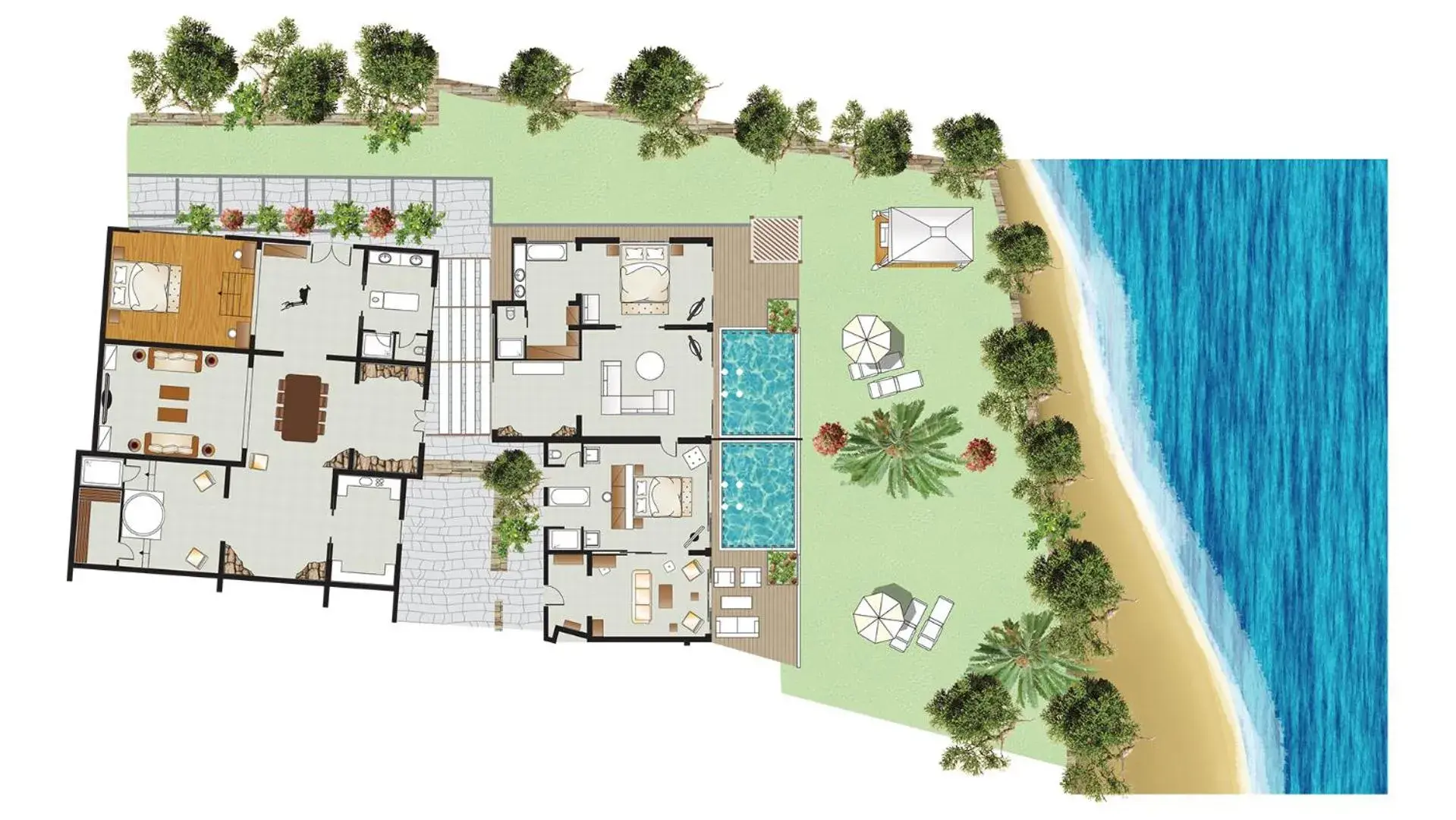 Floor Plan in Amirandes Grecotel Boutique Resort