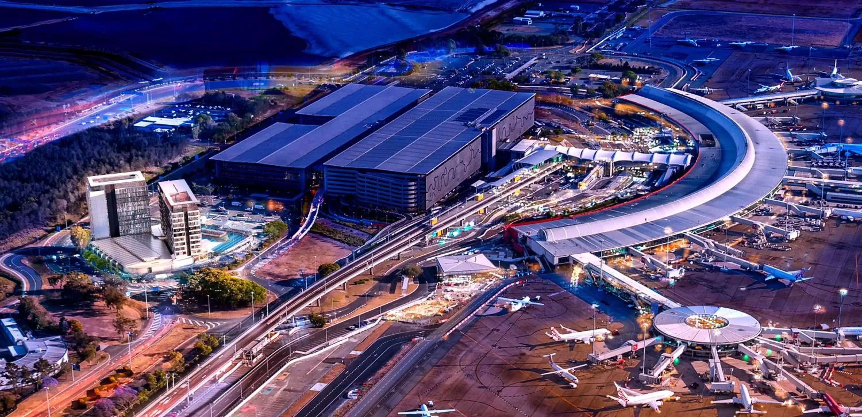 Bird's-eye View in Pullman Brisbane Airport