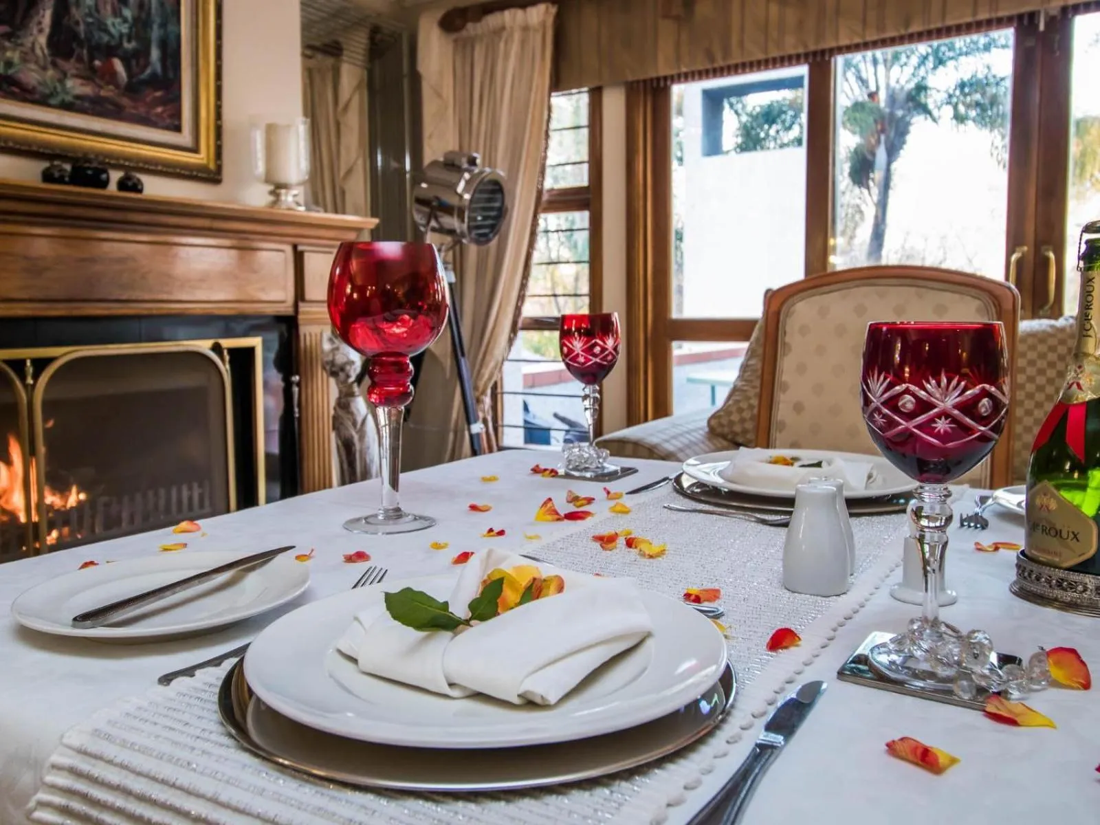 Dining area in Villa Amor