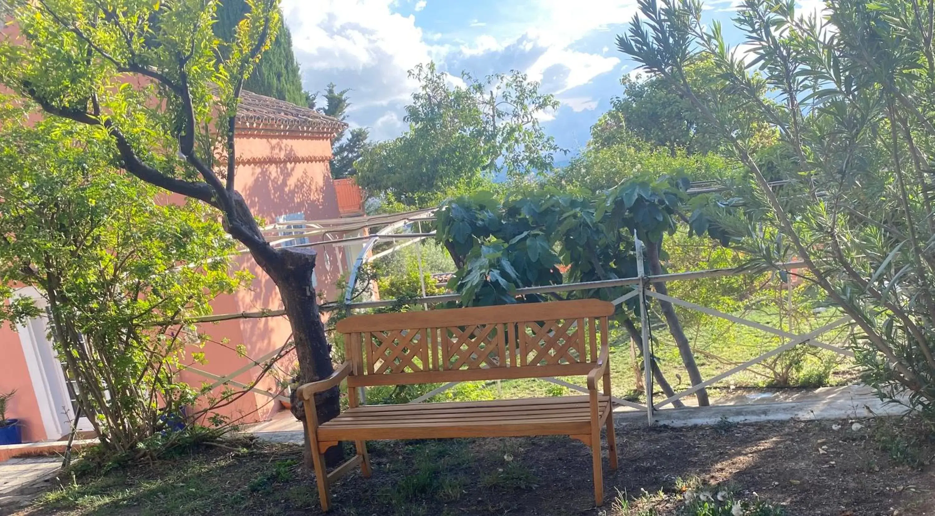 Patio in Chambre d'hôtes A l'ancre marine