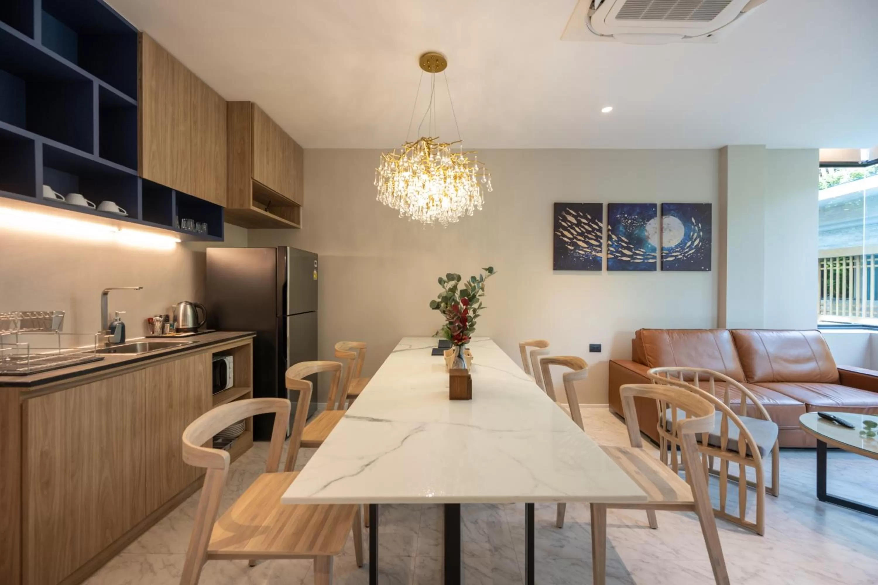 Living room in SHAN Villas Sukhumvit