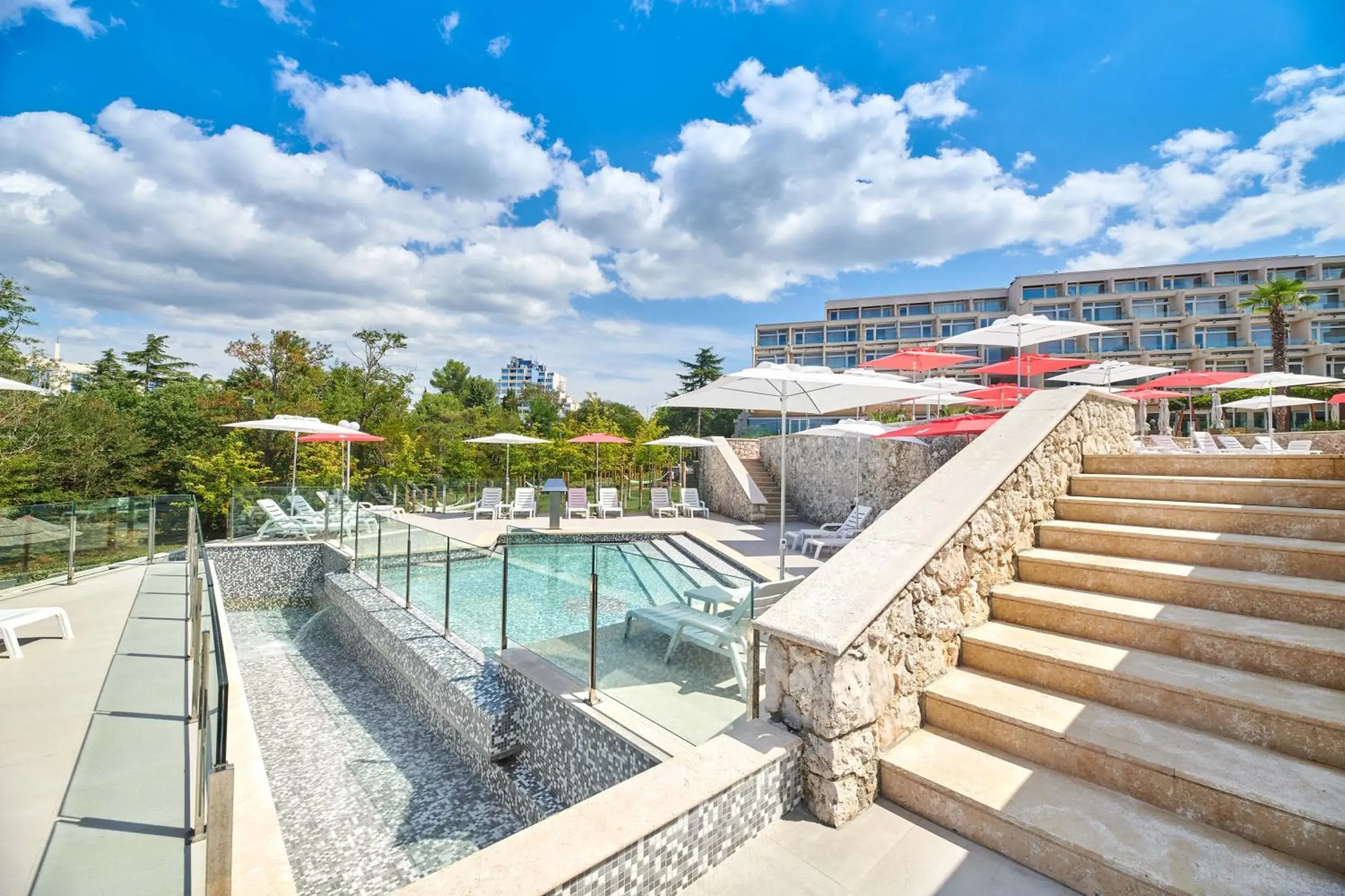 Swimming Pool in Hotel Mediteran Plava Laguna