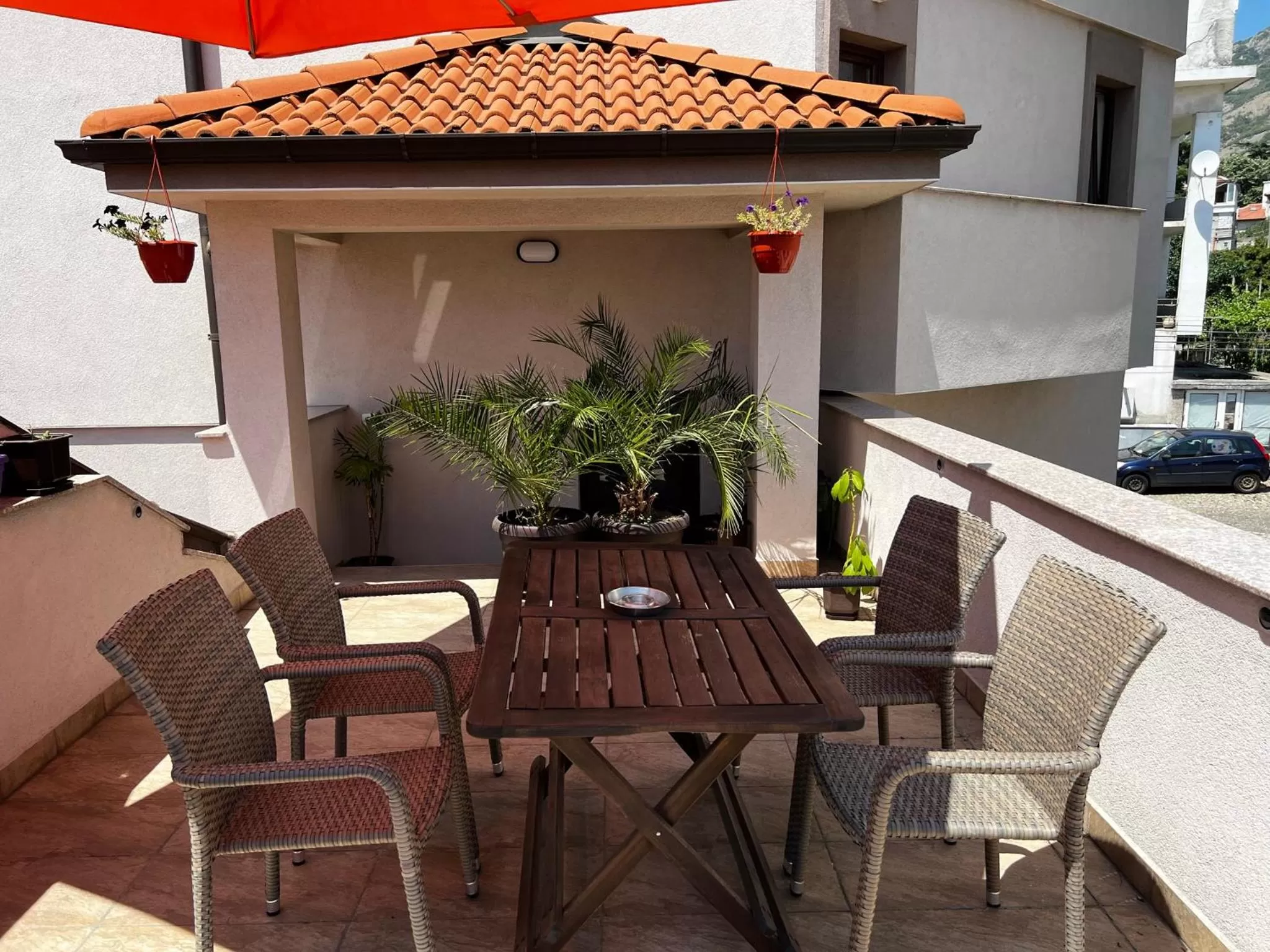 Balcony/Terrace in Hotel Central