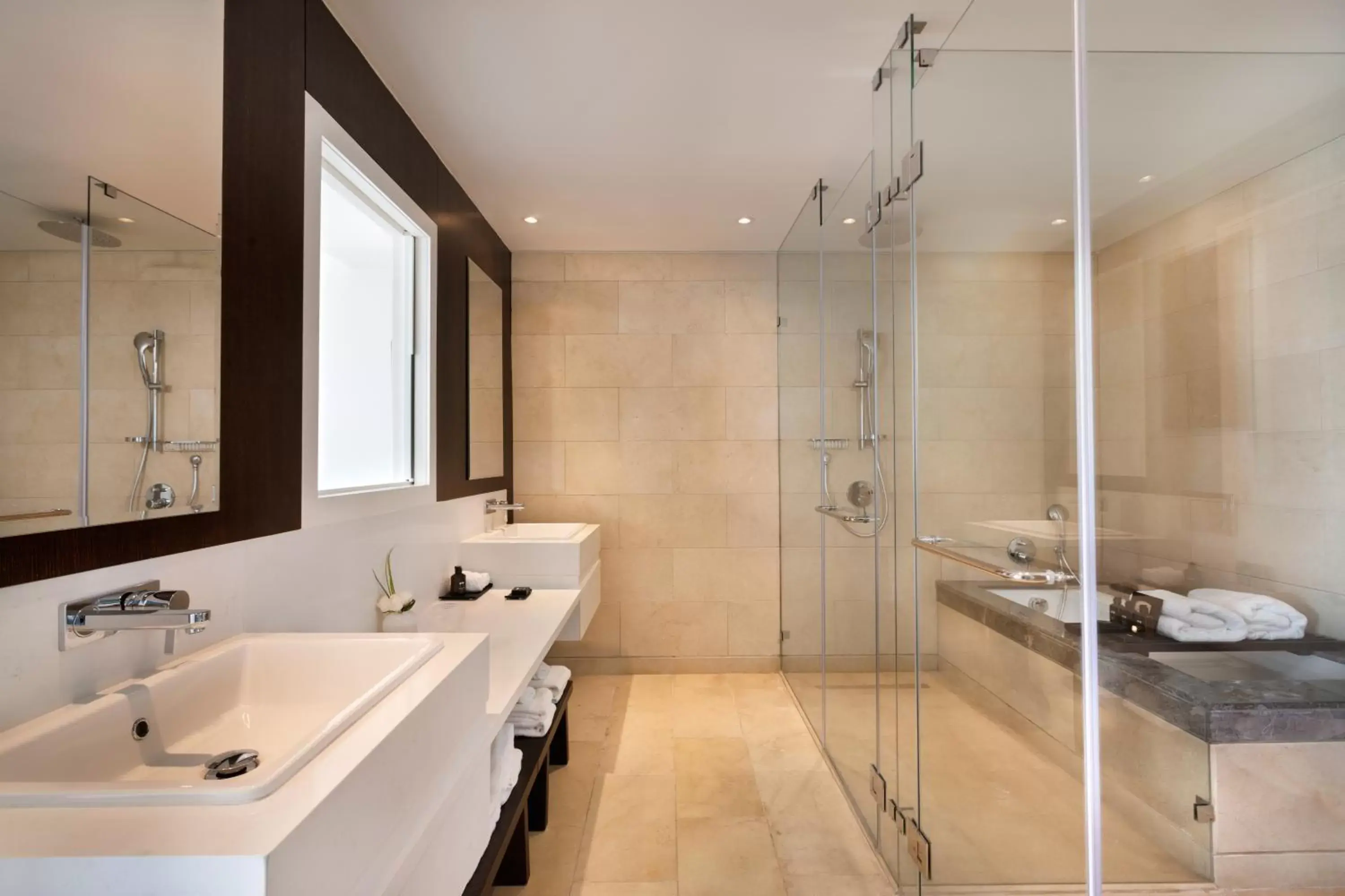 Shower, Bathroom in The Setai Tel Aviv, a Member of the leading hotels of the world