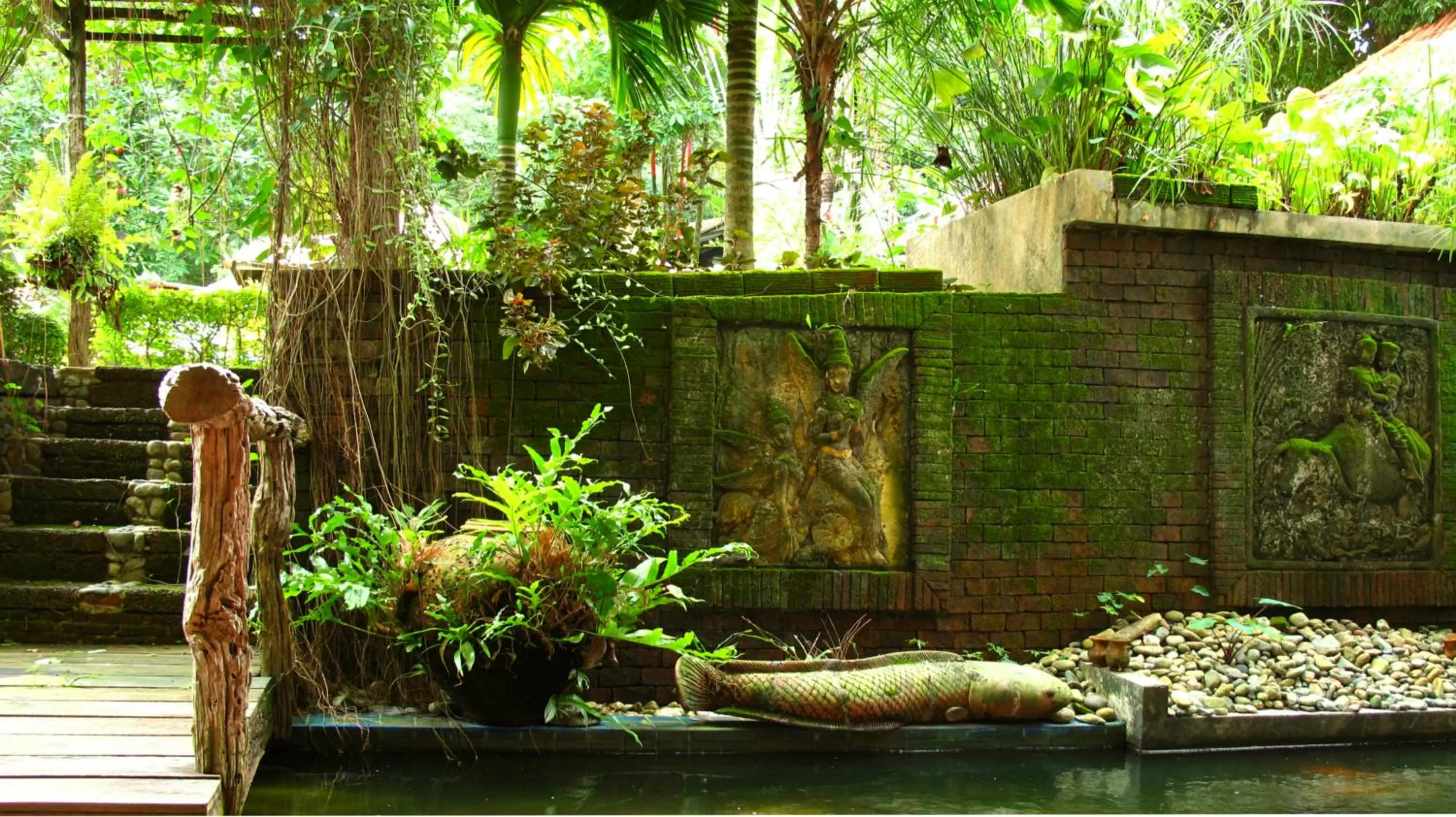 Garden view in Sea-Sun Bungalow & Resort