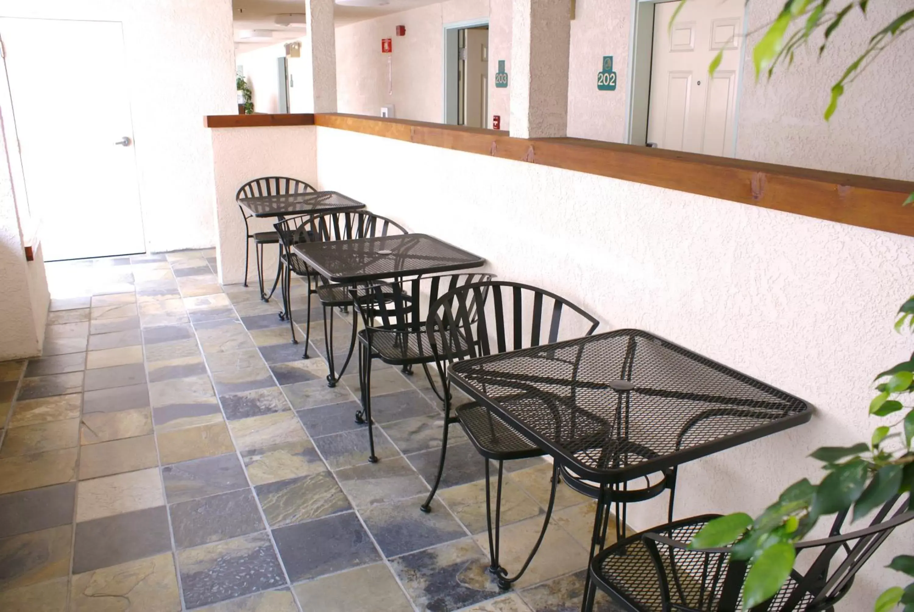 Balcony/Terrace in Airport Inn