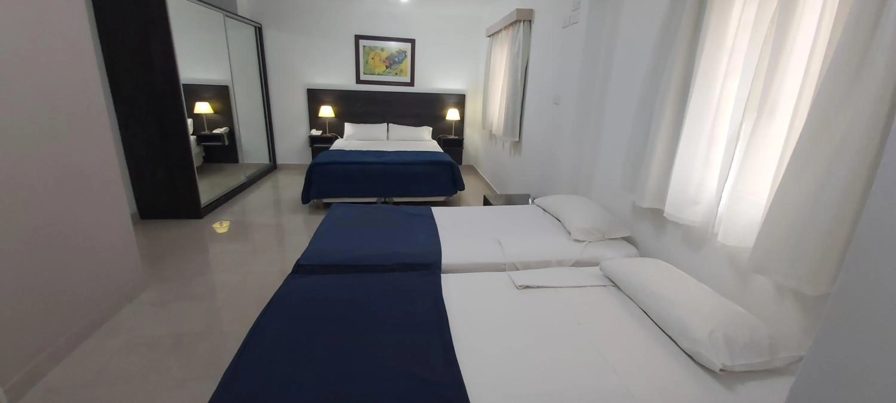 Bed in Hotel UTHGRA de las Luces