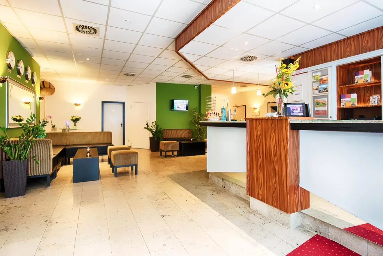 Lobby or reception in ACHAT Hotel Chemnitz Lobby or reception in ACHAT Hotel Chemnitz