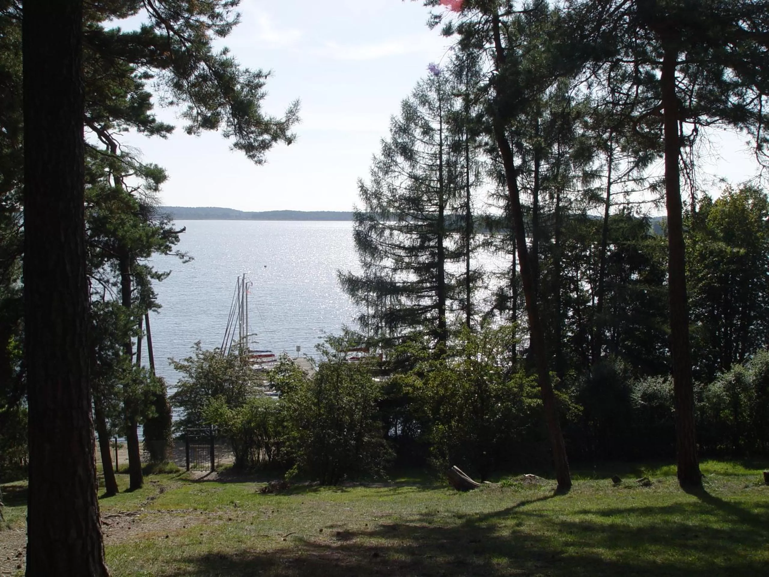 Lake view in Róża Wiatrów