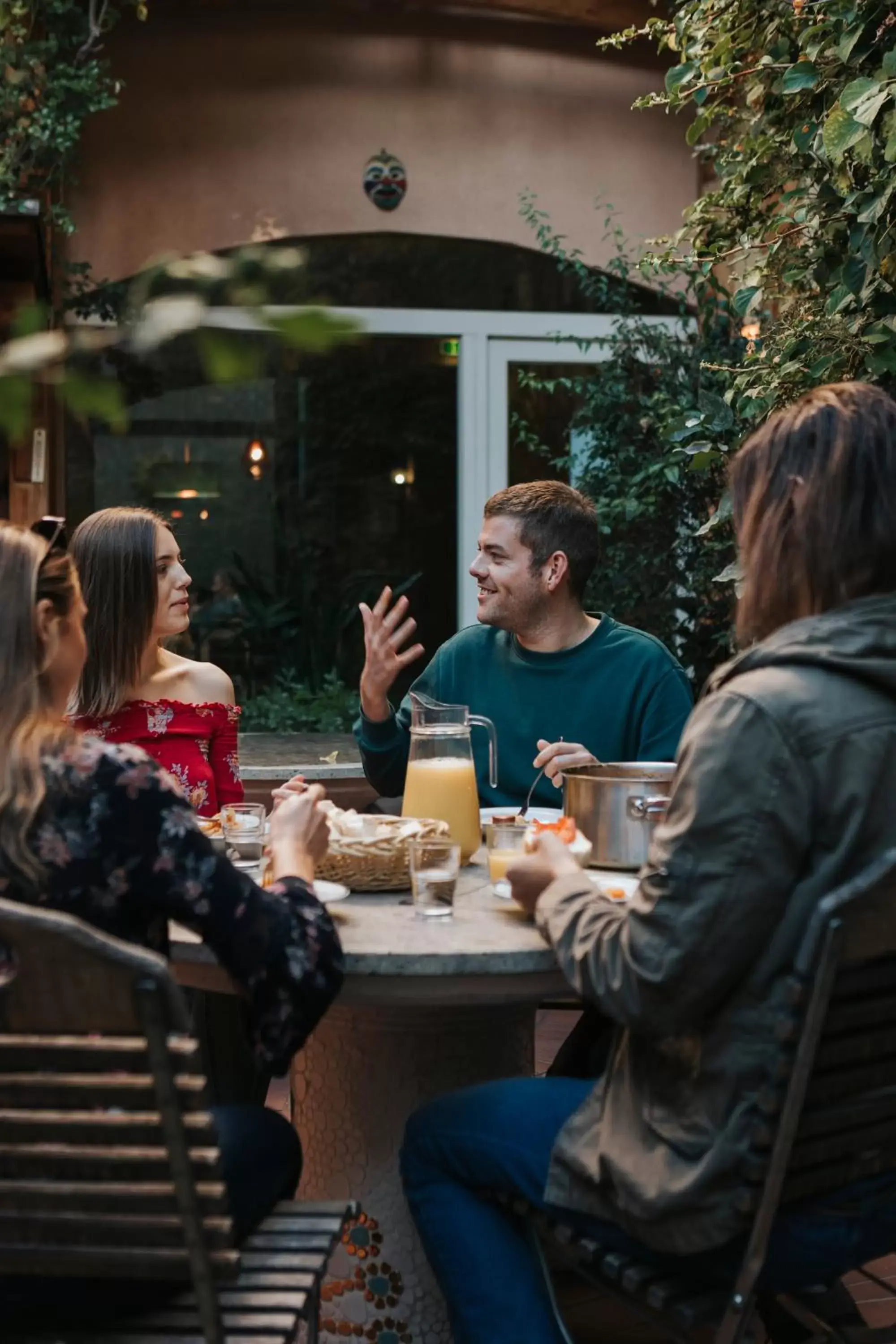 People in Vienna Hostel Ruthensteiner