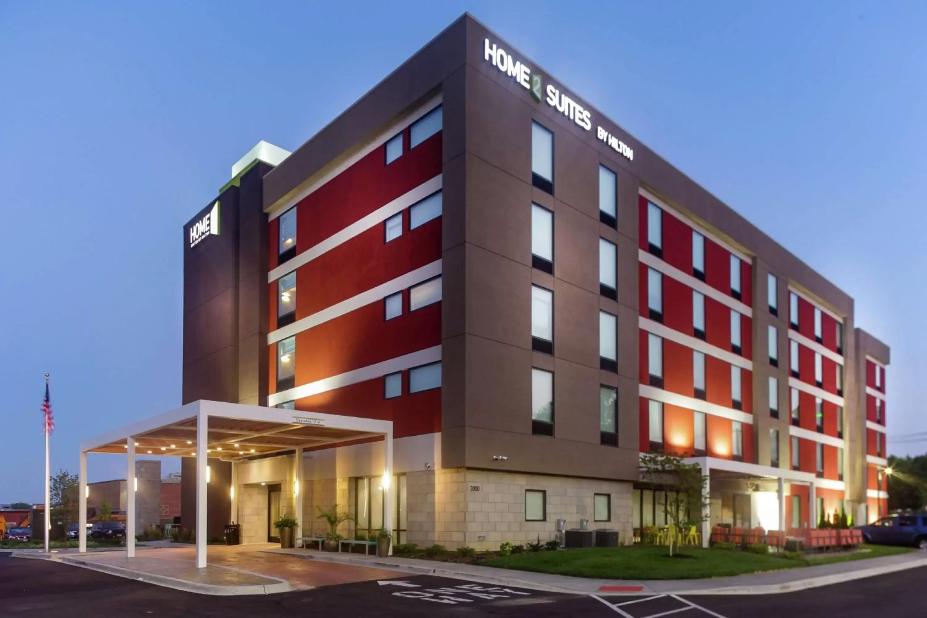 Property Building in Home2 Suites by Hilton Louisville Airport/Expo Center