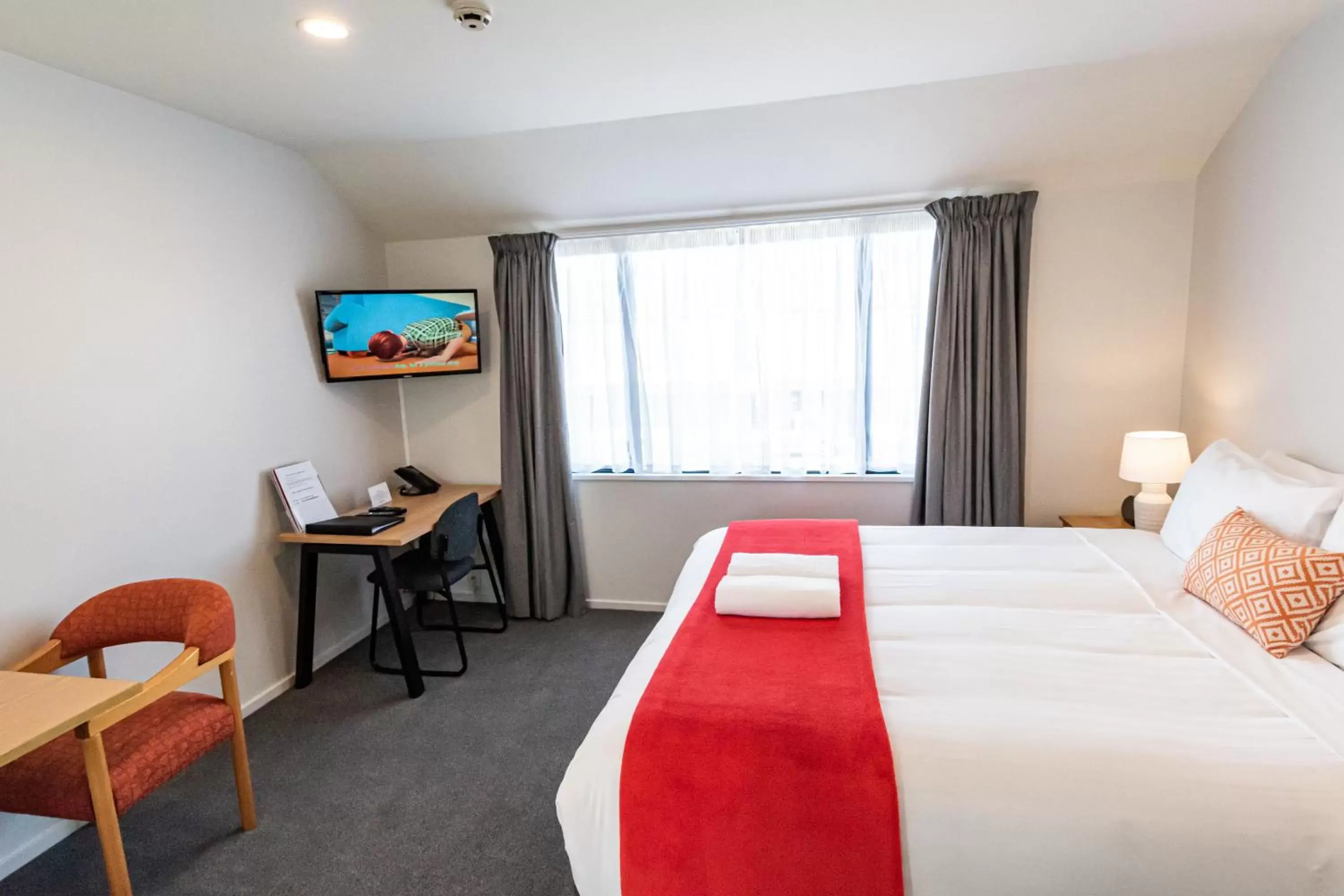 TV and multimedia, Bed in Riccarton Mall Motel