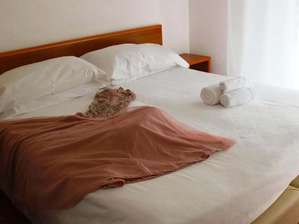 Bed in Hotel Rio Sanremo