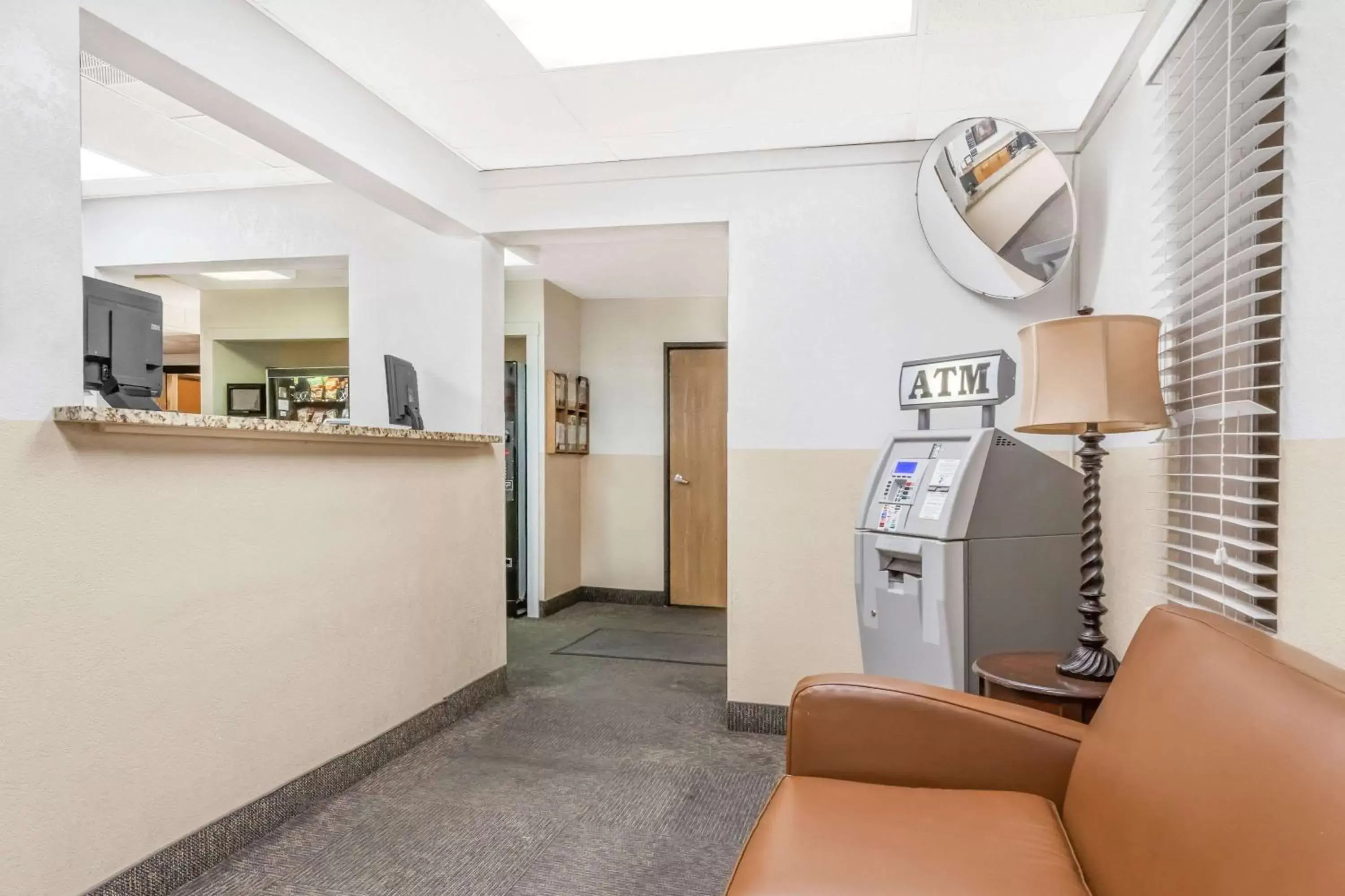 Lobby or reception in Super 8 by Wyndham Montgomery Maybrook Lobby or reception in Super 8 by Wyndham Montgomery Maybrook