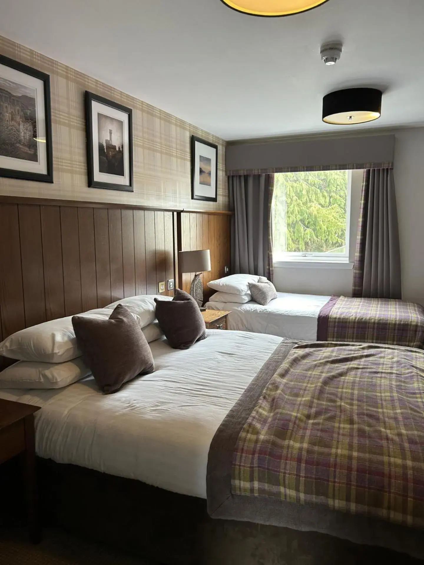 Bed in Beaufort Hotel