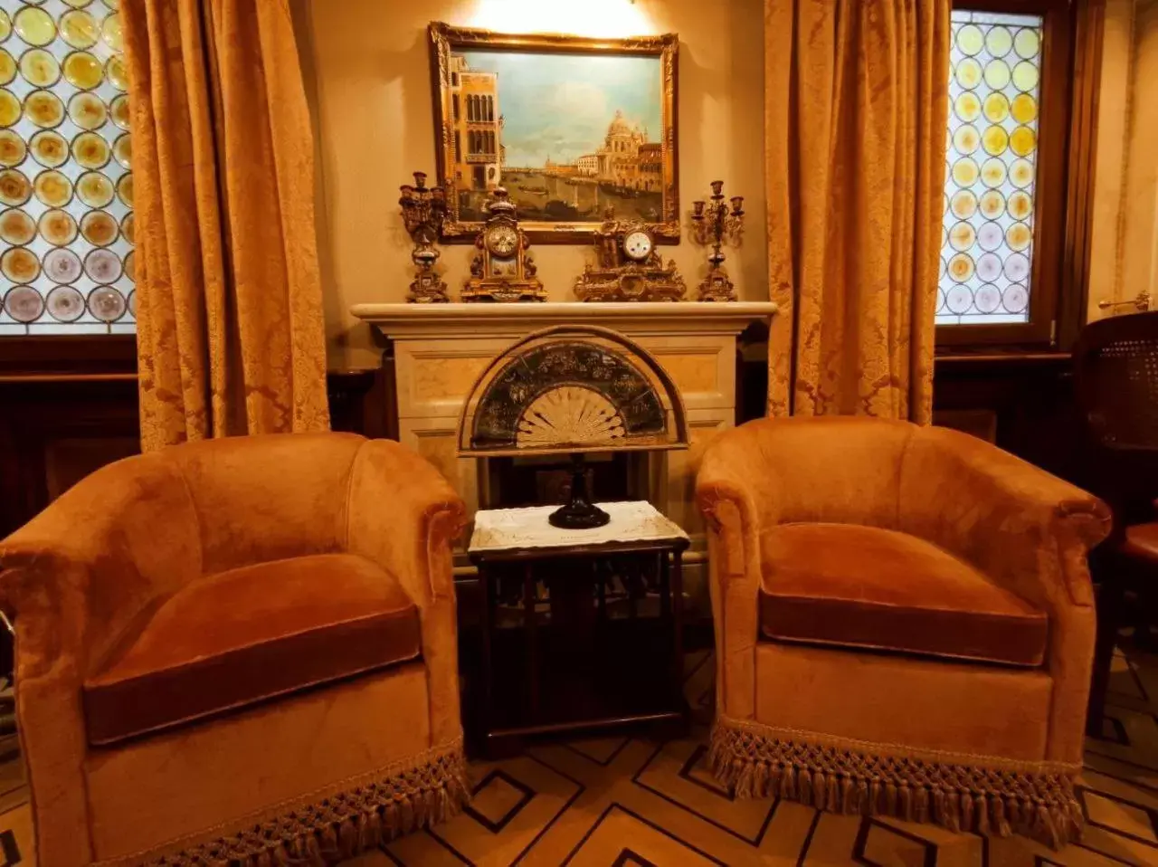 Living room, Seating Area in Bellevue Luxury Rooms - San Marco Luxury
