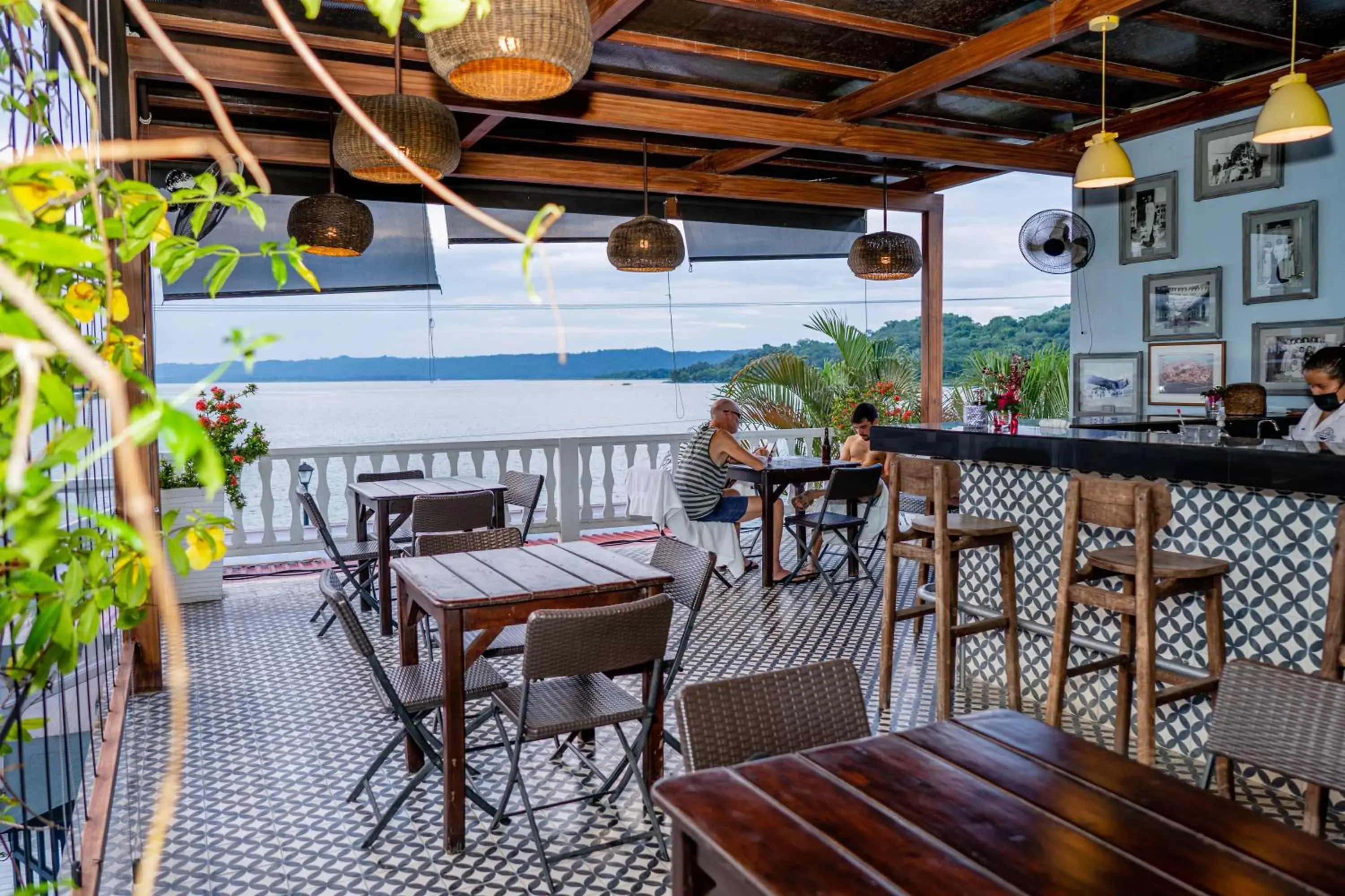 Lounge or bar, Restaurant/Places to Eat in Hotel Casona de La Isla
