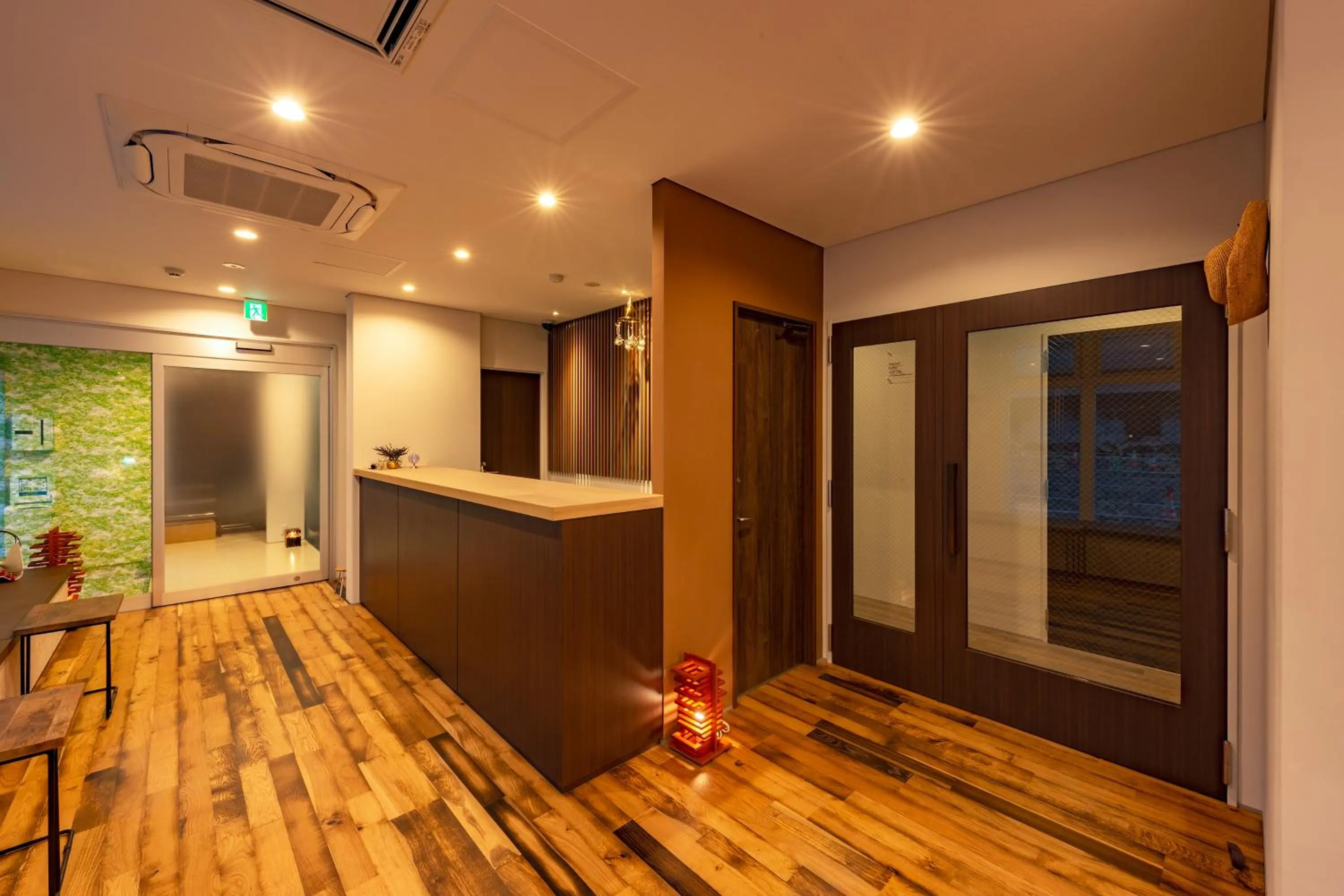 Night in plat hostel keikyu sapporo sky