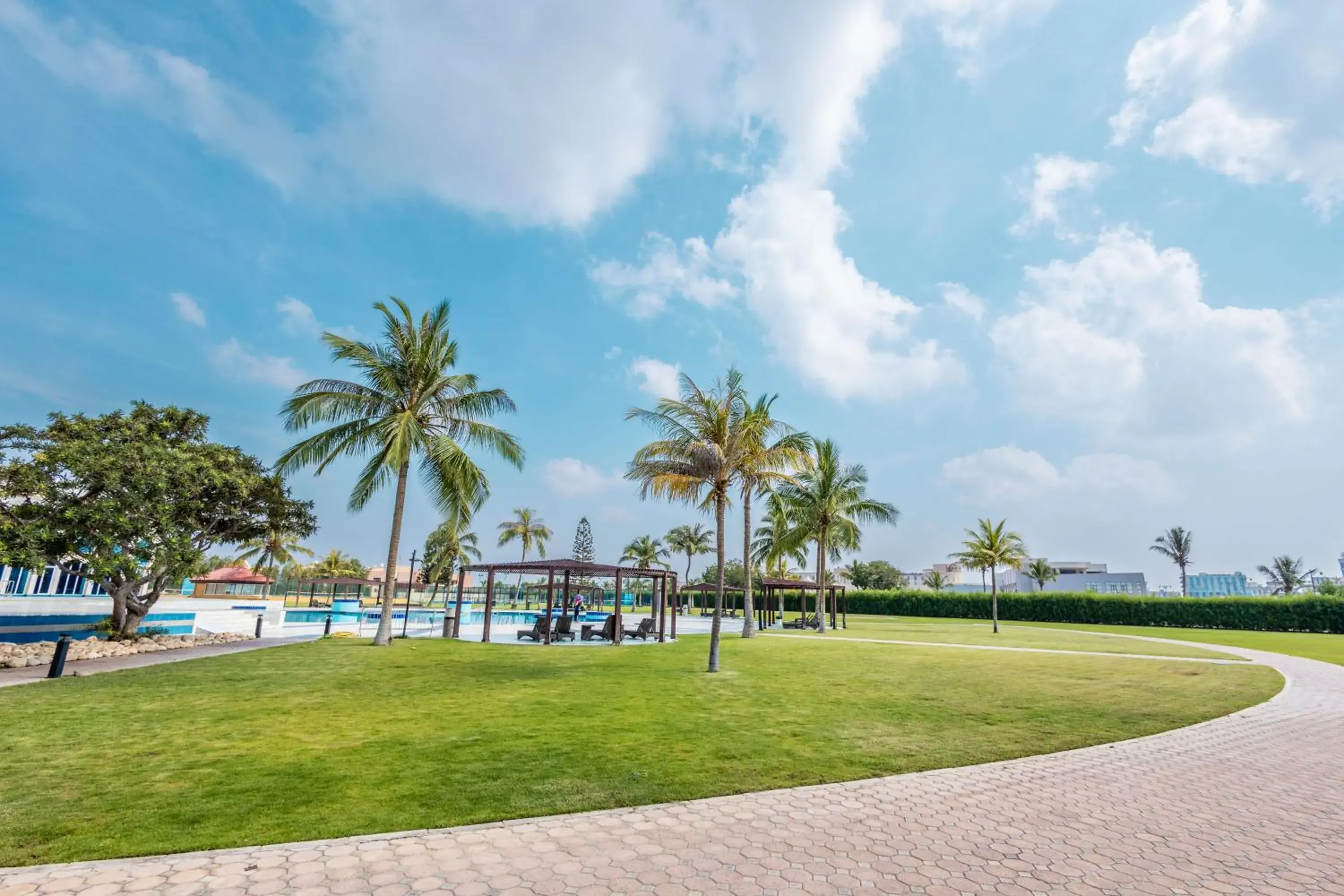 Garden in Hamdan Plaza Hotel Salalah, an HTG Hotel