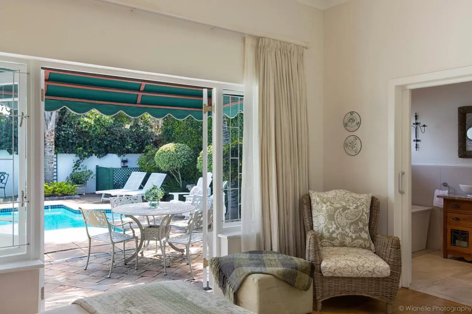 Patio, Seating Area in Carslogie House