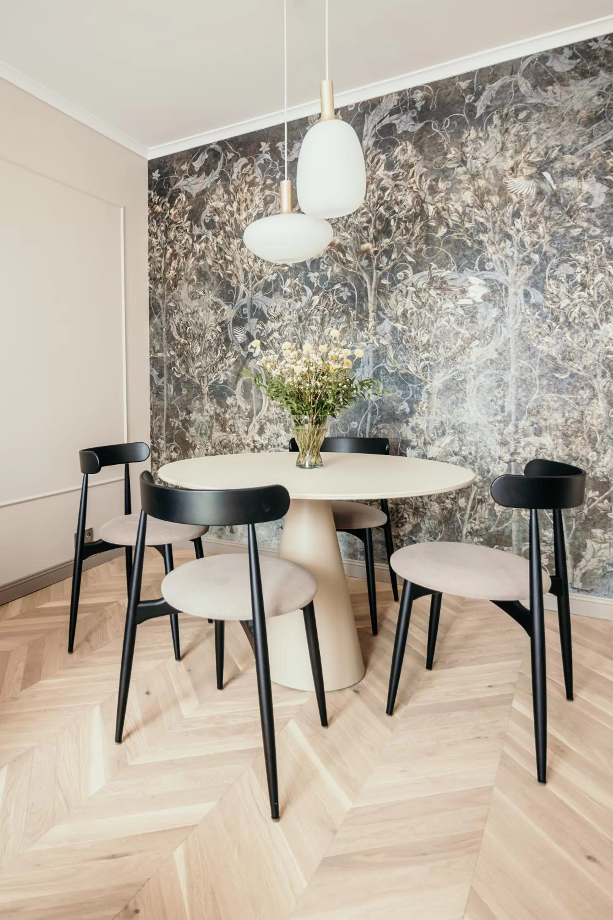 Dining area in Apartamenty Małe Garbary