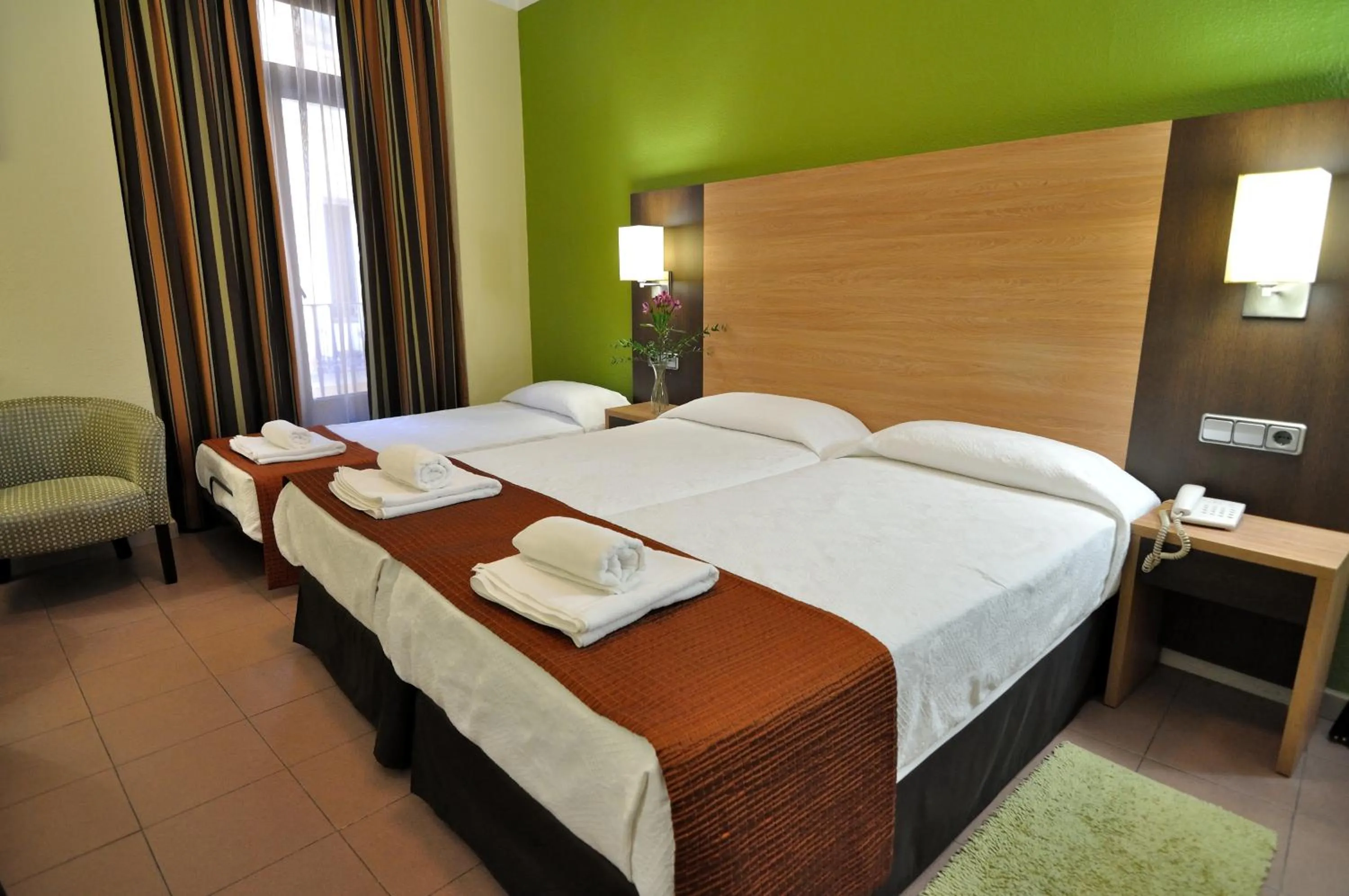 Bed in Hostal Ballesta