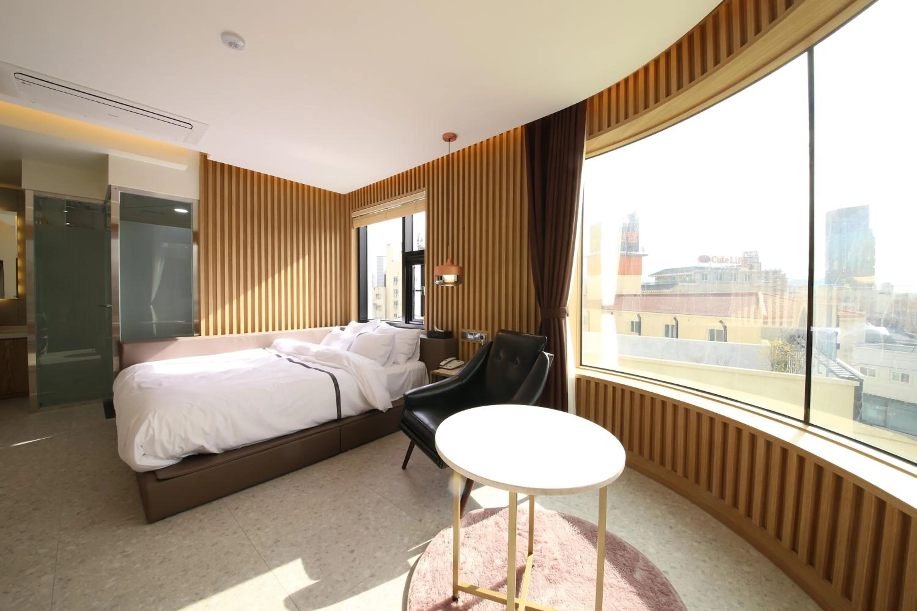 Bed in Suncheon Divine Hotel