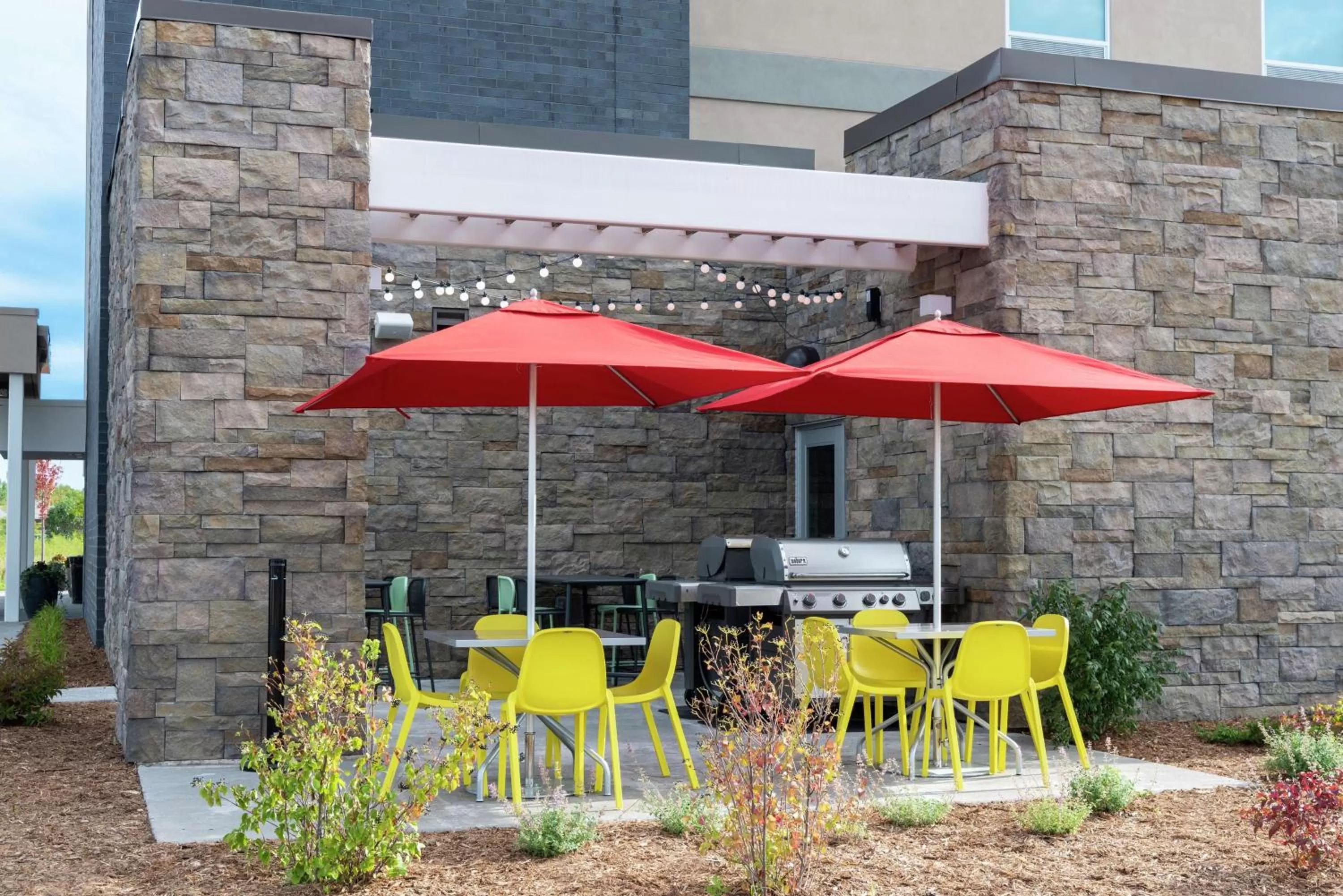 Patio in Home2 Suites By Hilton Appleton, Wi