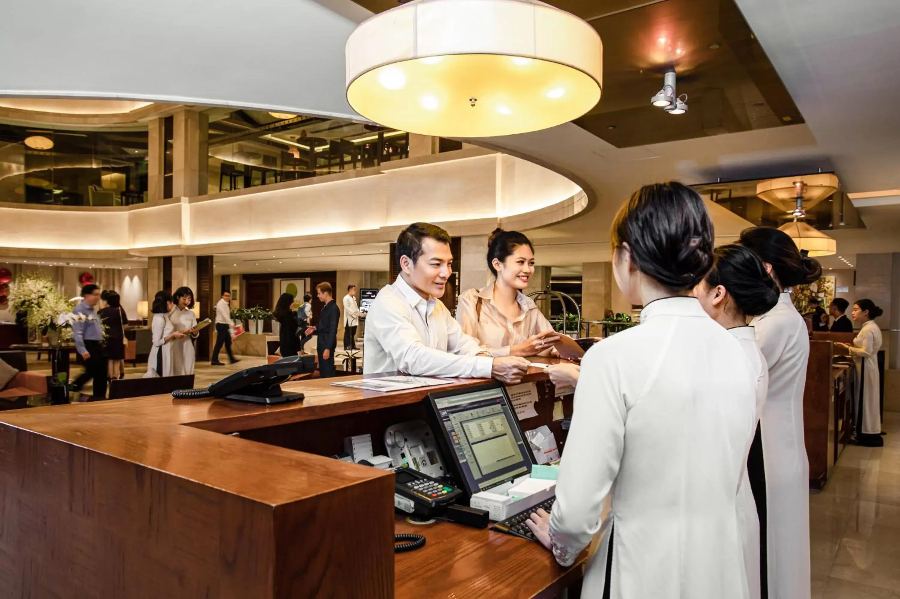 Lobby or reception, Lobby/Reception in InterContinental Hanoi Westlake, an IHG Hotel