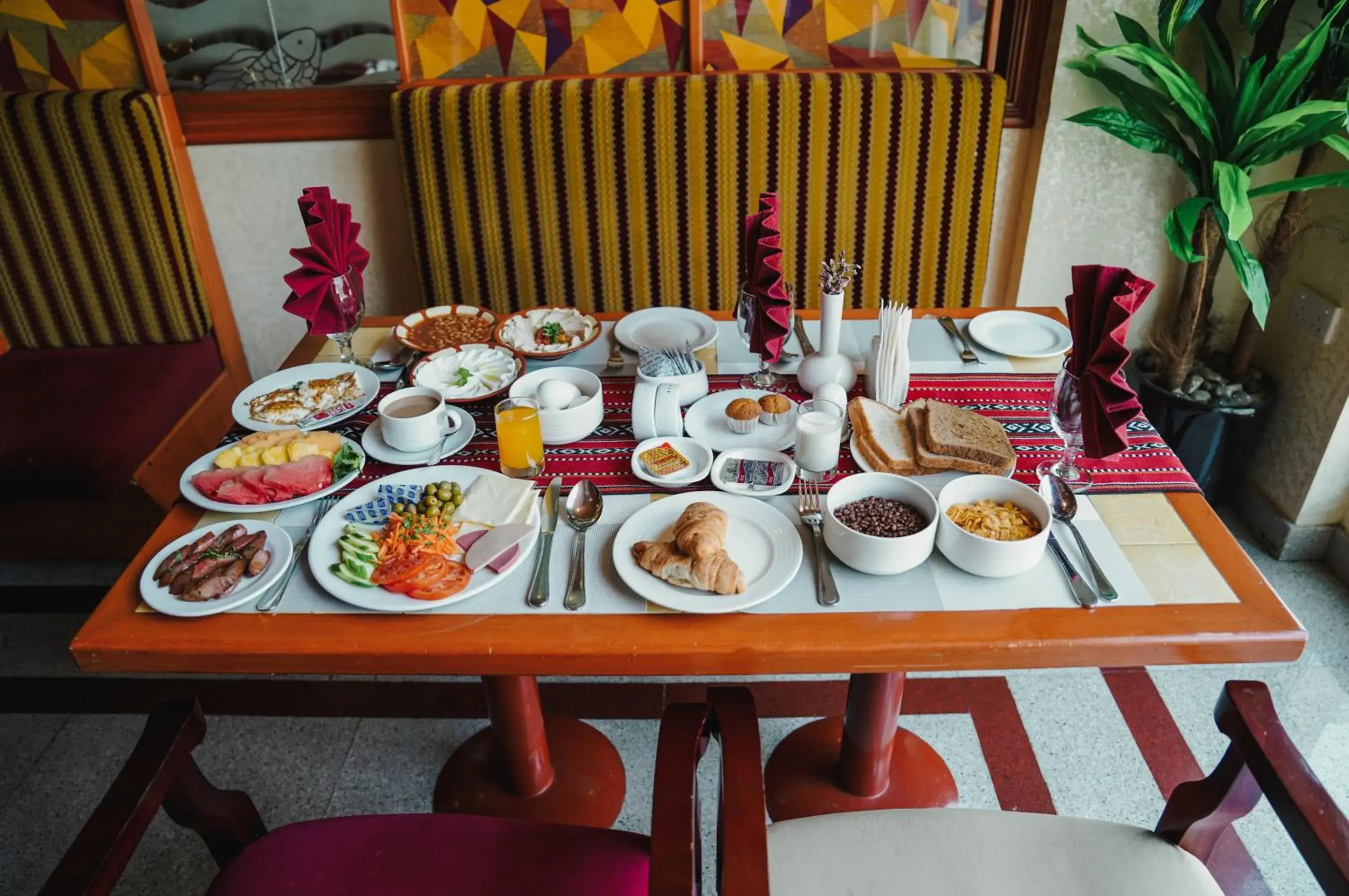Breakfast in Safeer International Hotel