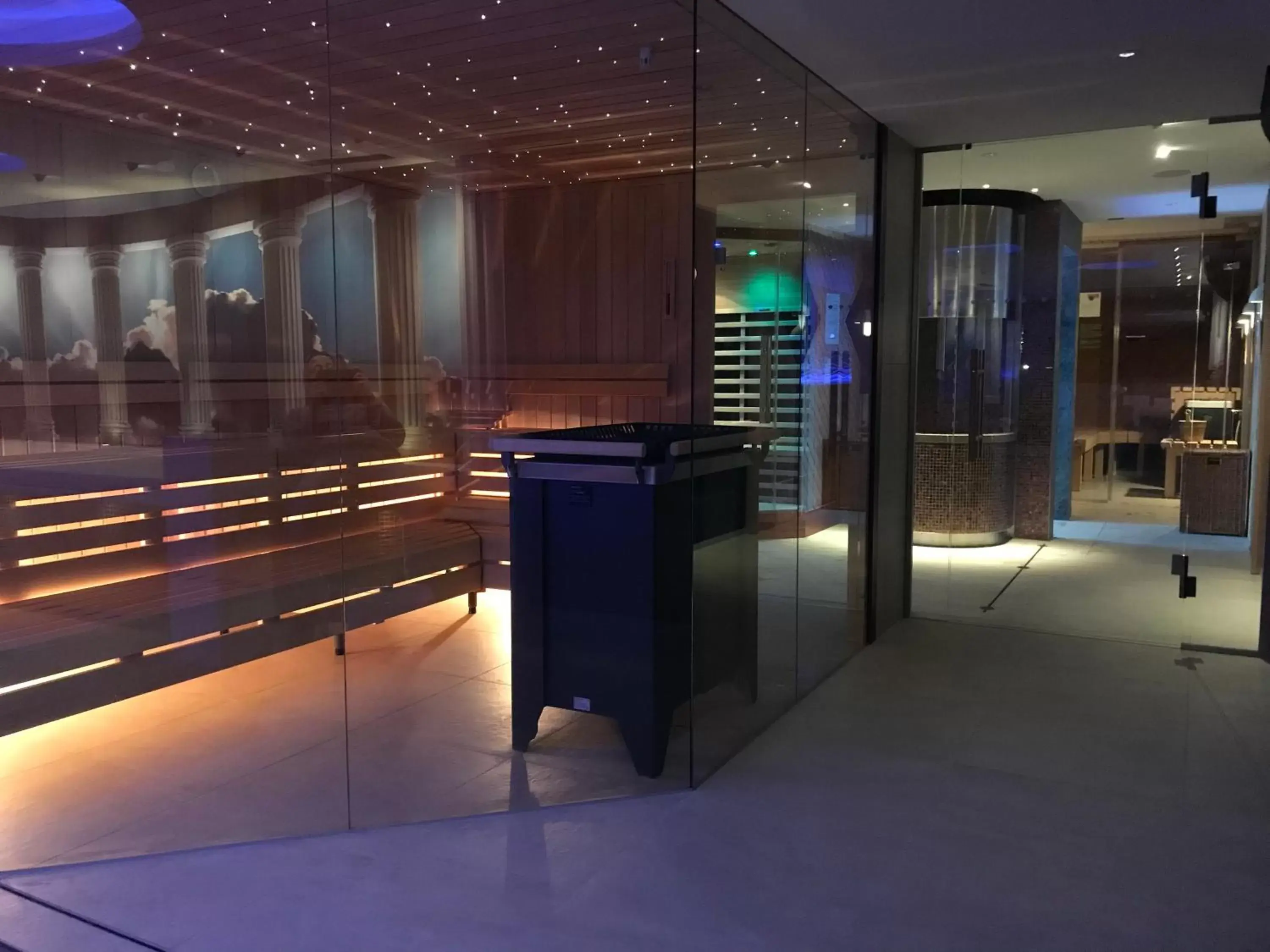 Sauna in Seehotel Pilatus