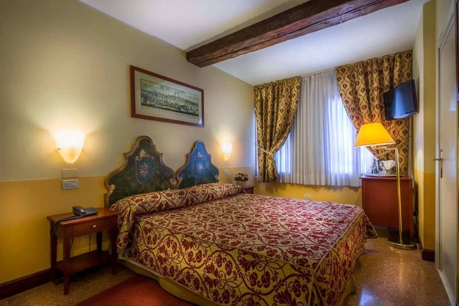 Photo of the whole room, Bed in Palazzo Marcello Hotel Al Sole