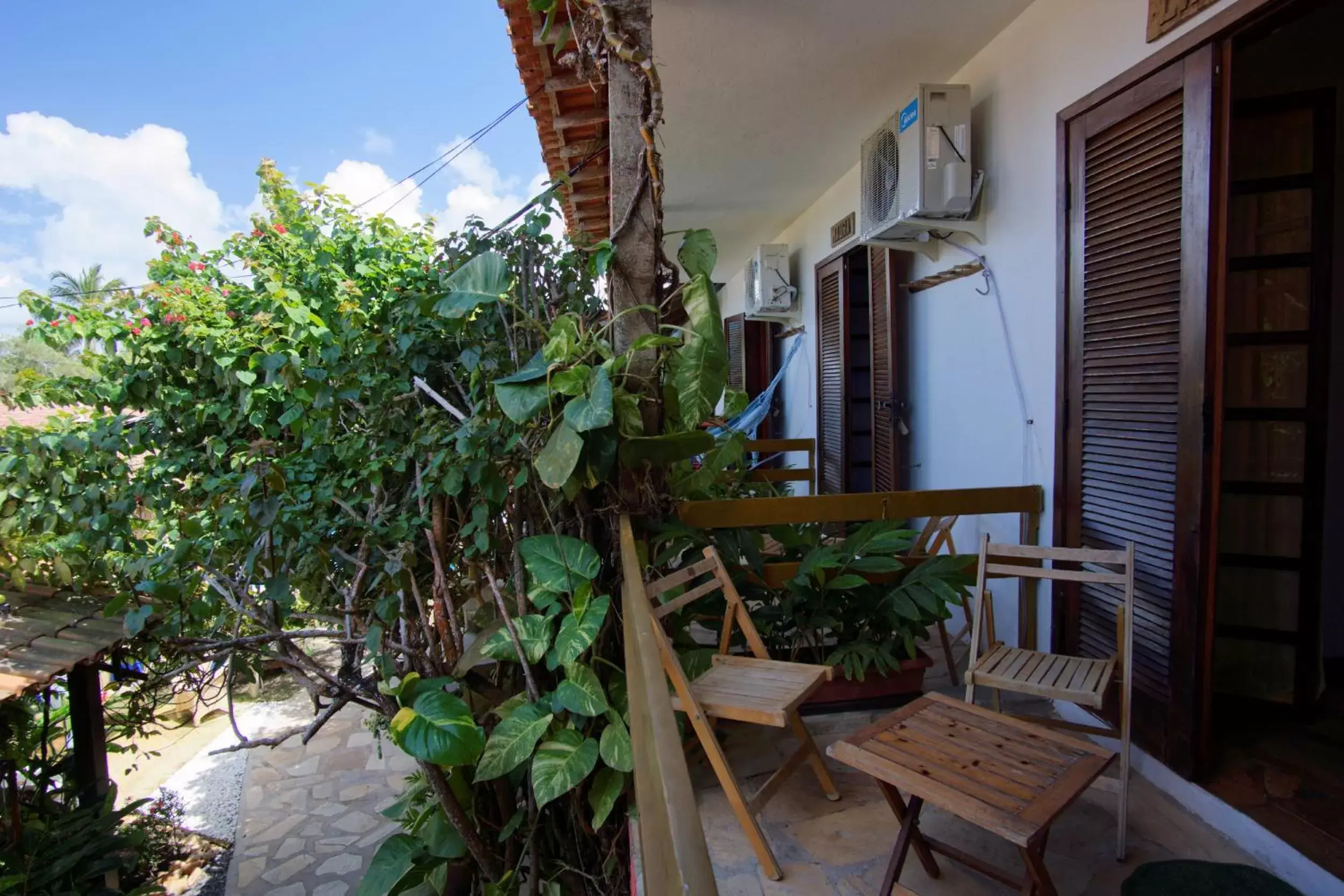 Balcony/Terrace in Pousada Casa de Maria